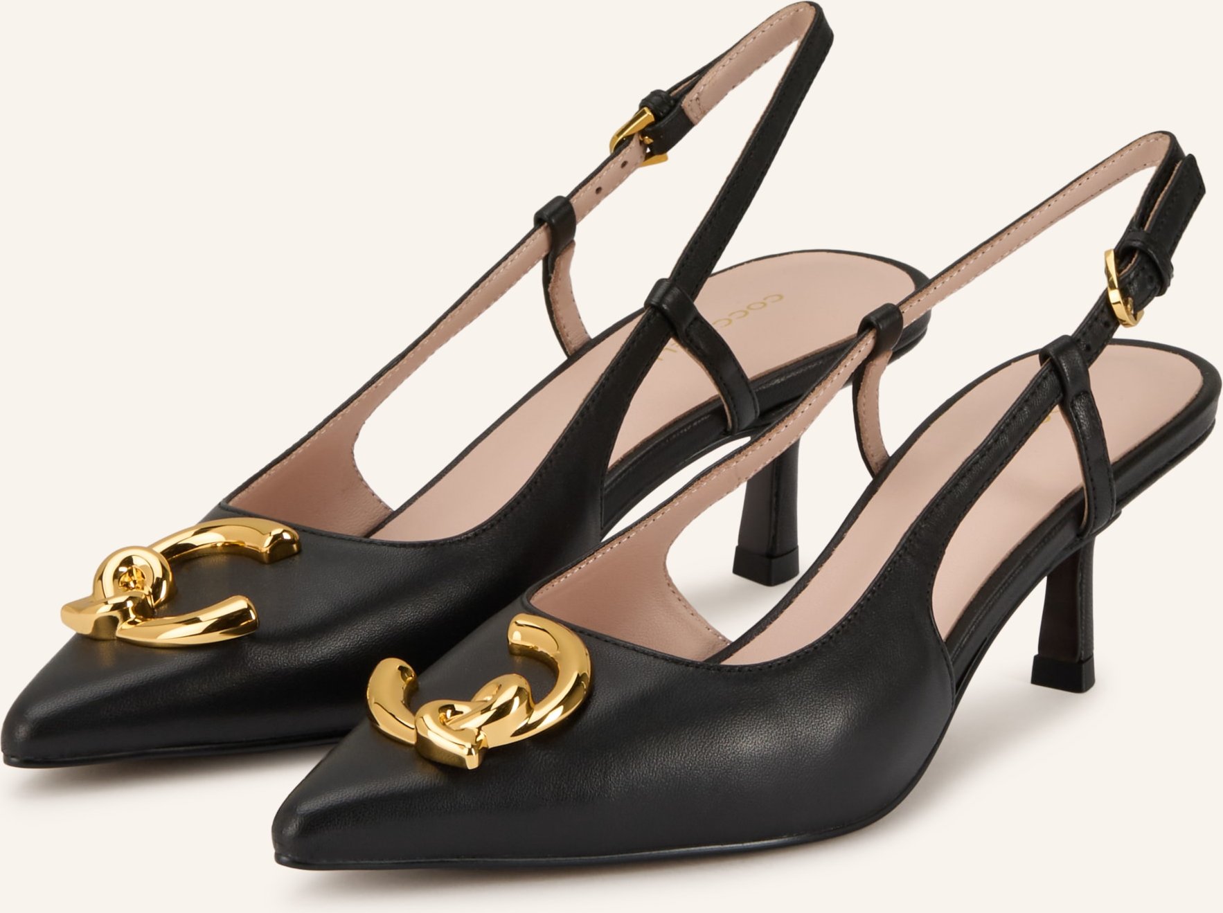 Coccinelle Slingpumps schwarz