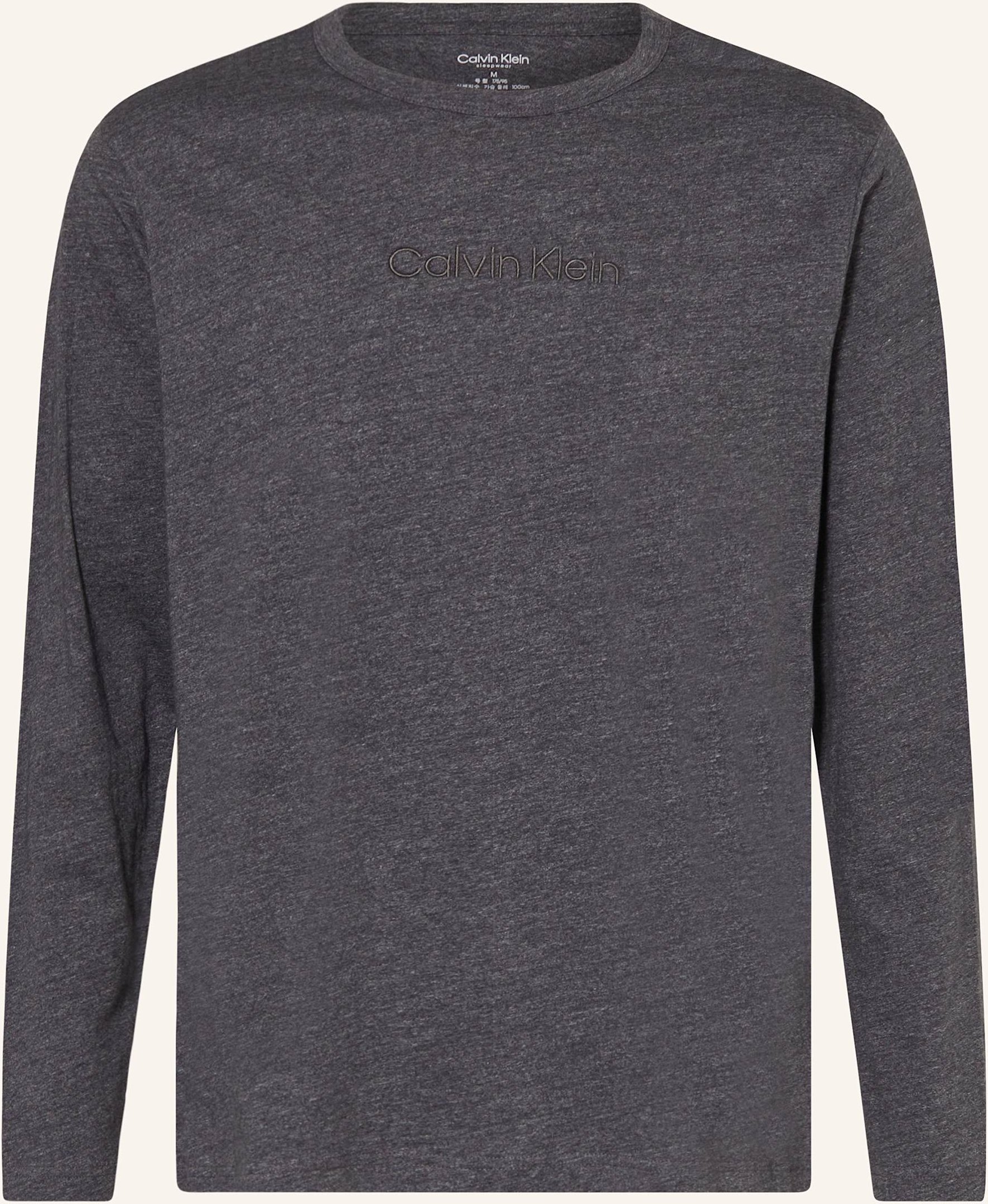 Calvin Klein Schlafshirt grau