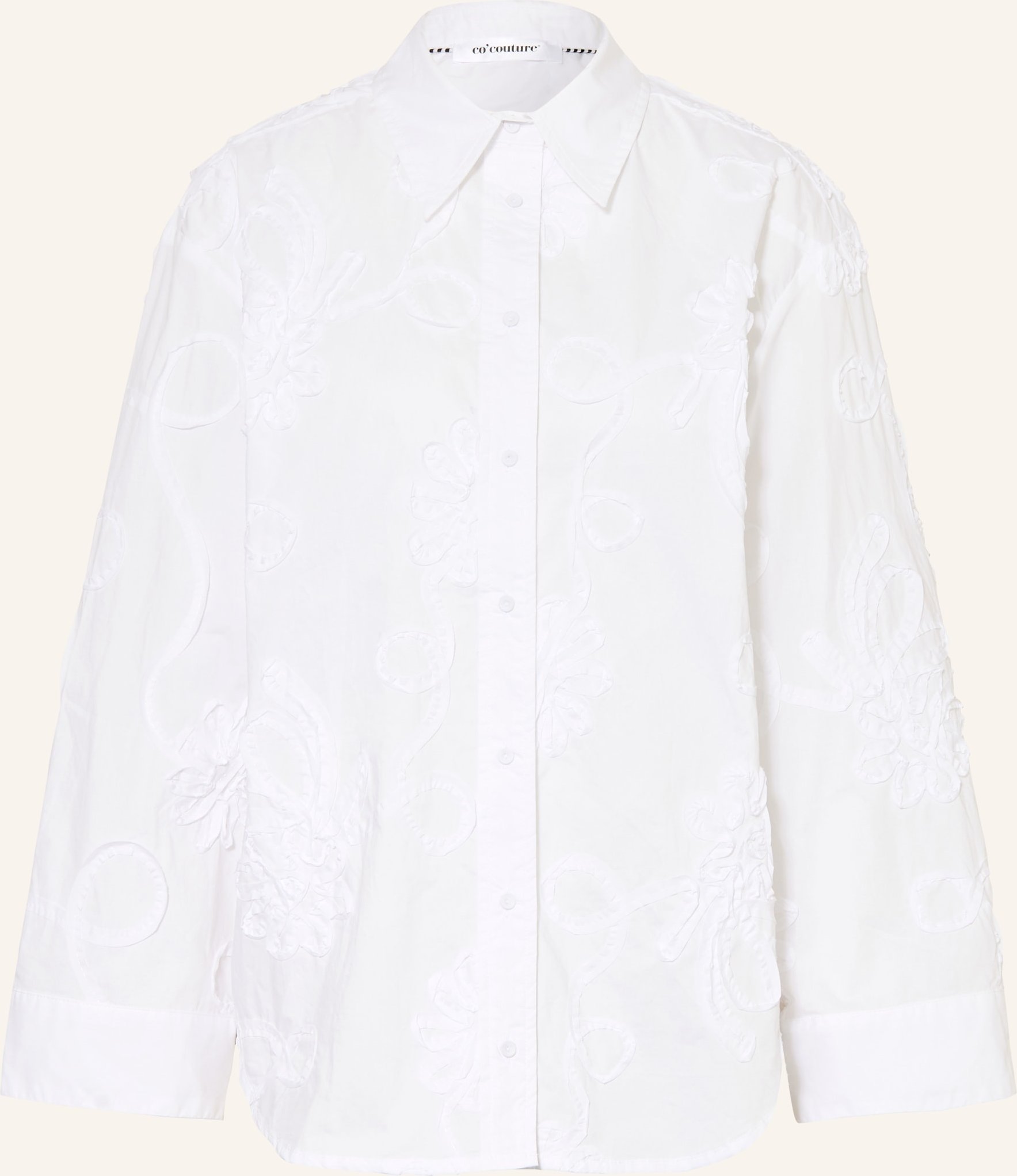 Co'couture Hemdbluse Xaviercc weiss