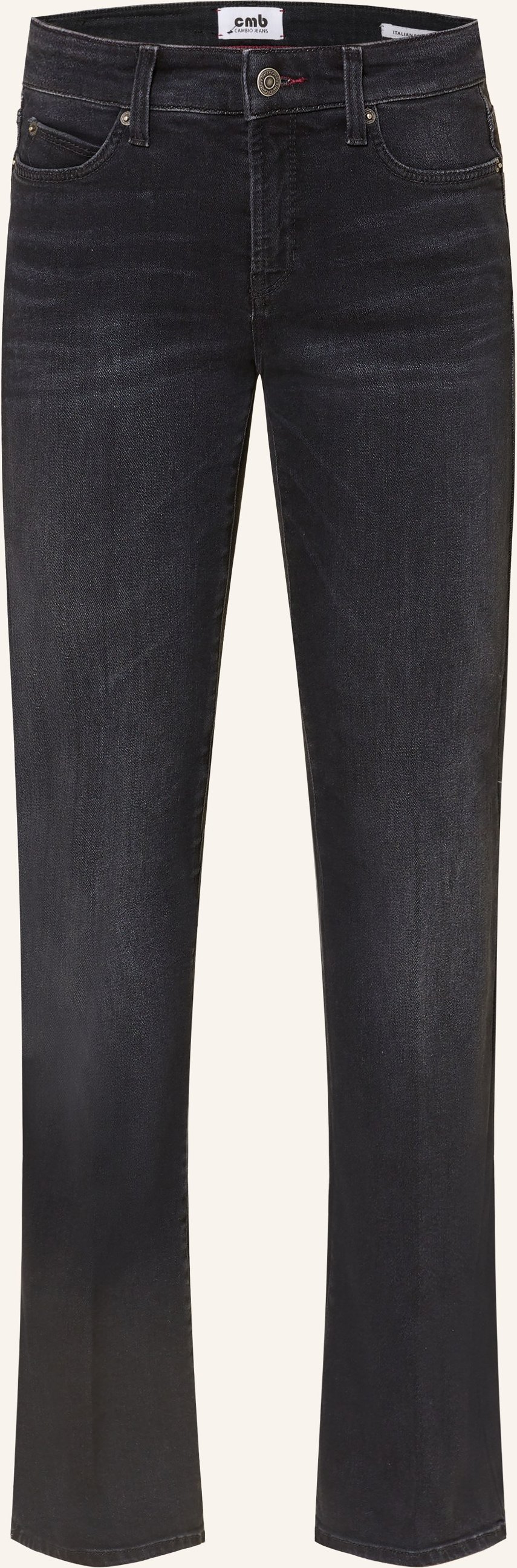 Cambio Flared Jeans Paris schwarz