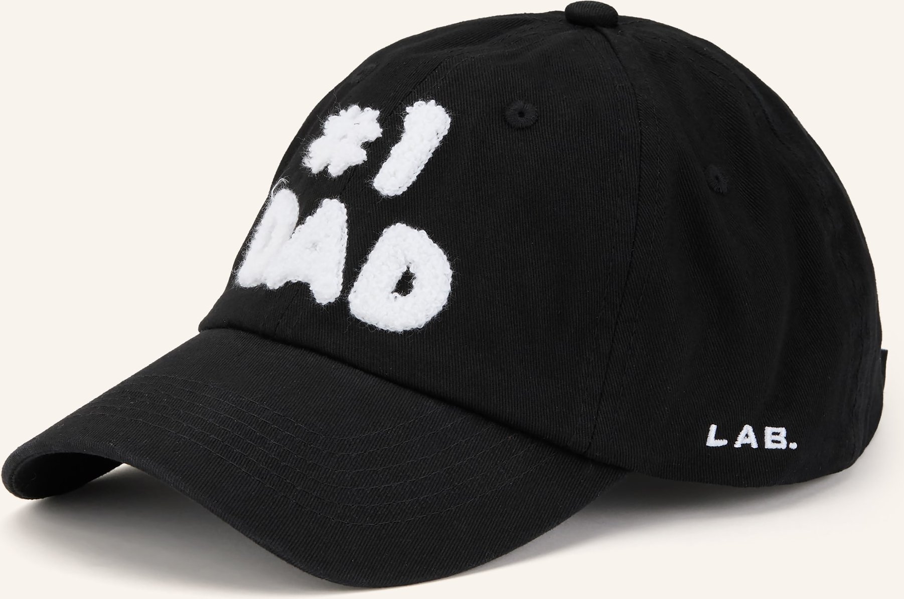 Hatline Lab Cap #1 schwarz