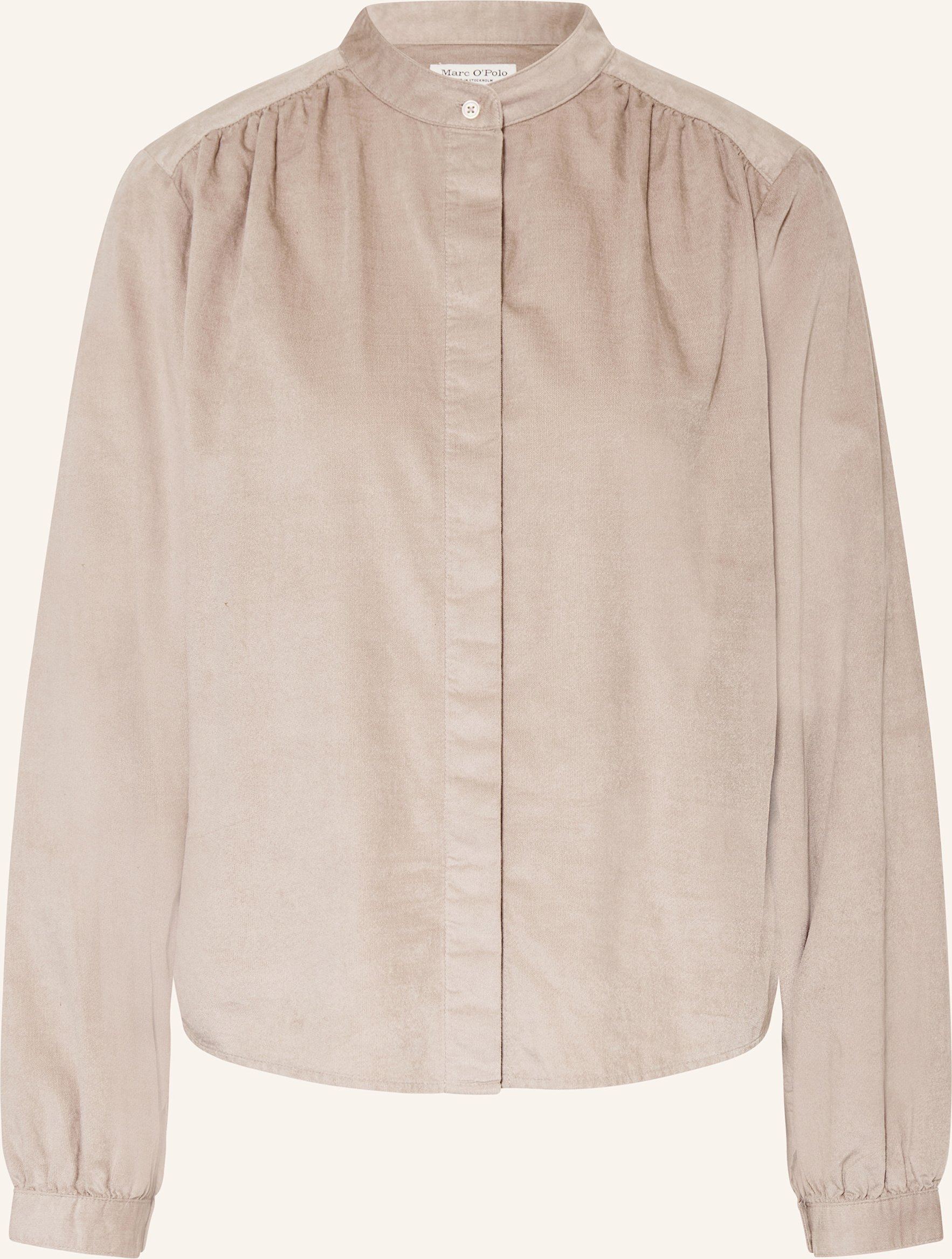 Marc O'polo Samtbluse braun