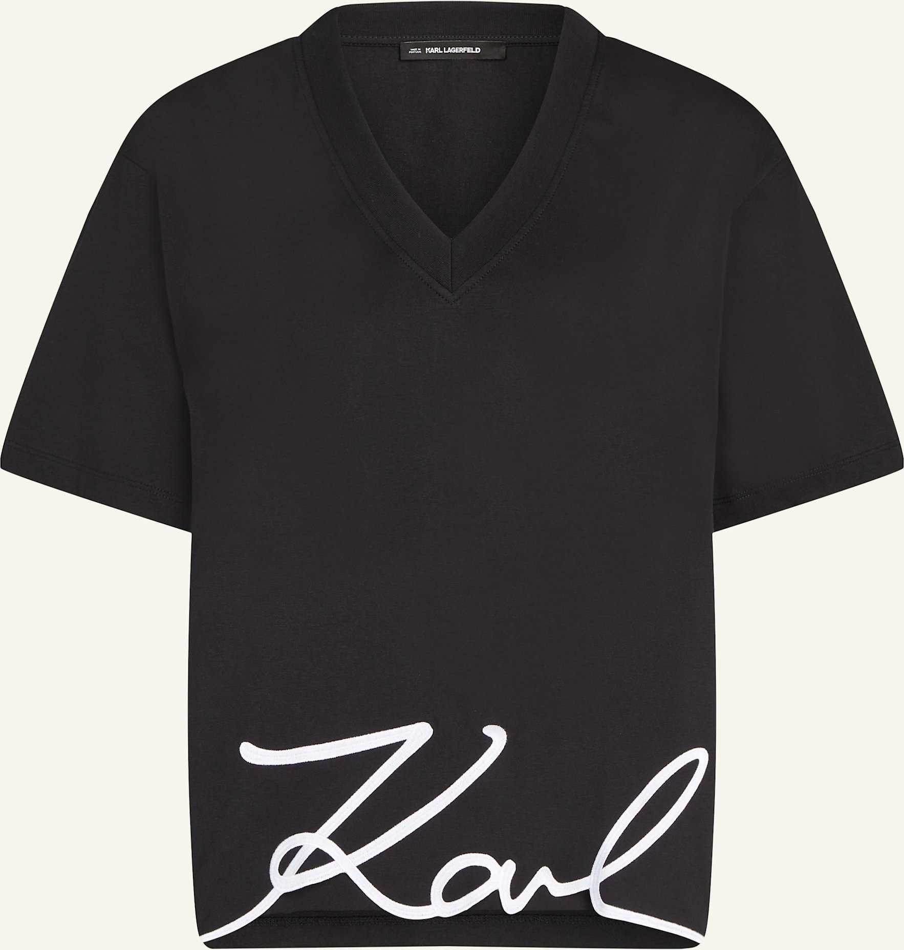 Karl Lagerfeld T-Shirt schwarz