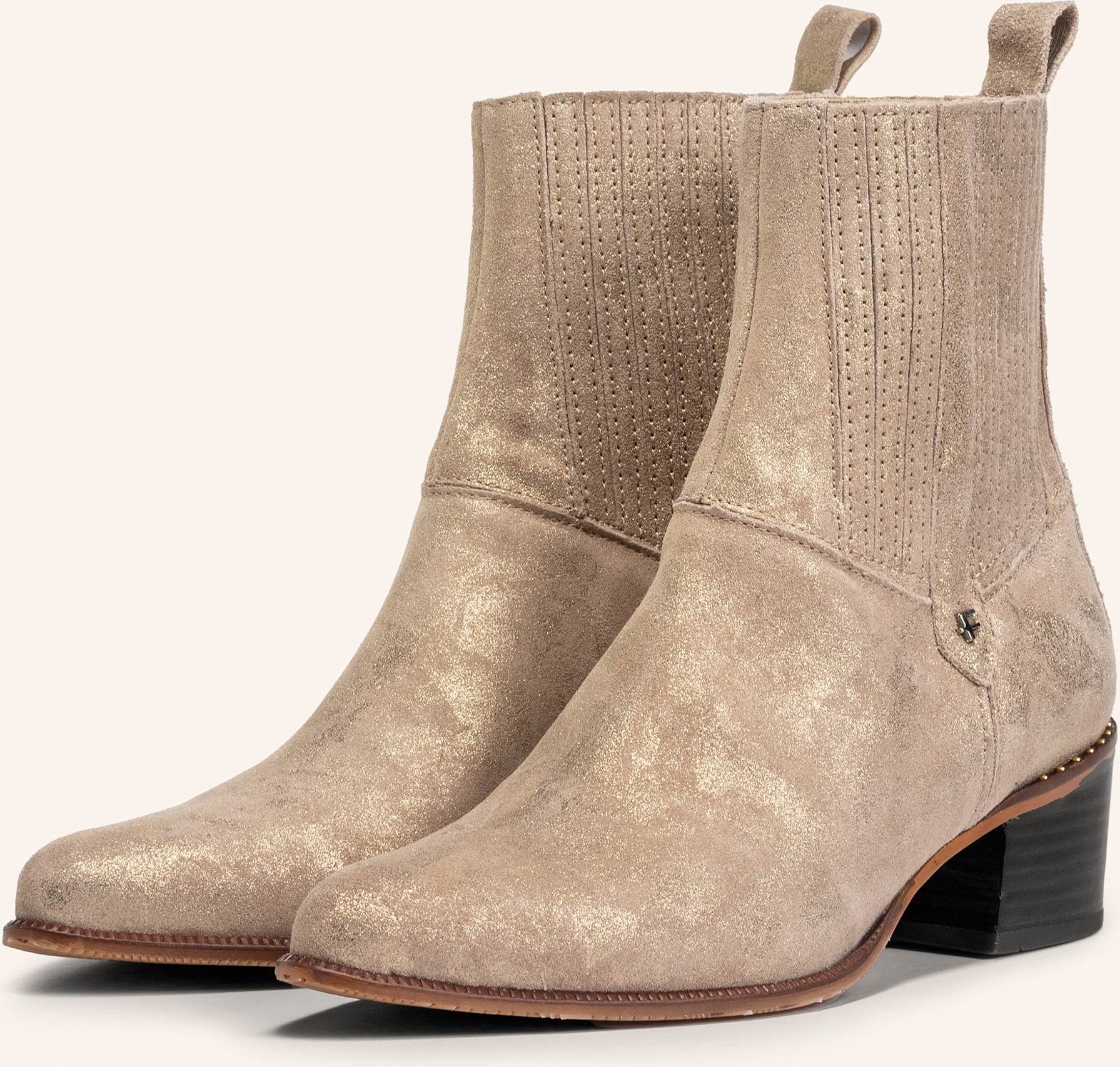 Floris Van Bommel Stiefelette Evi 01 gold