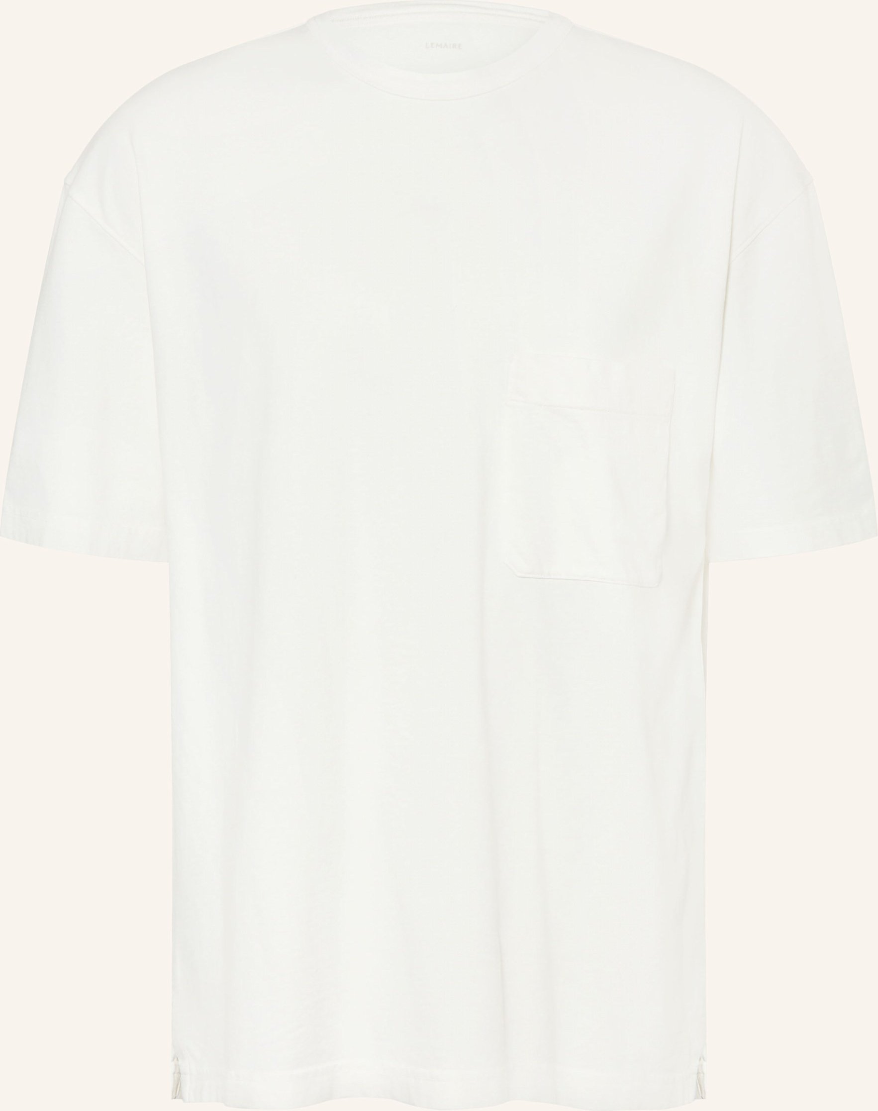 Lemaire Oversized-Shirt weiss