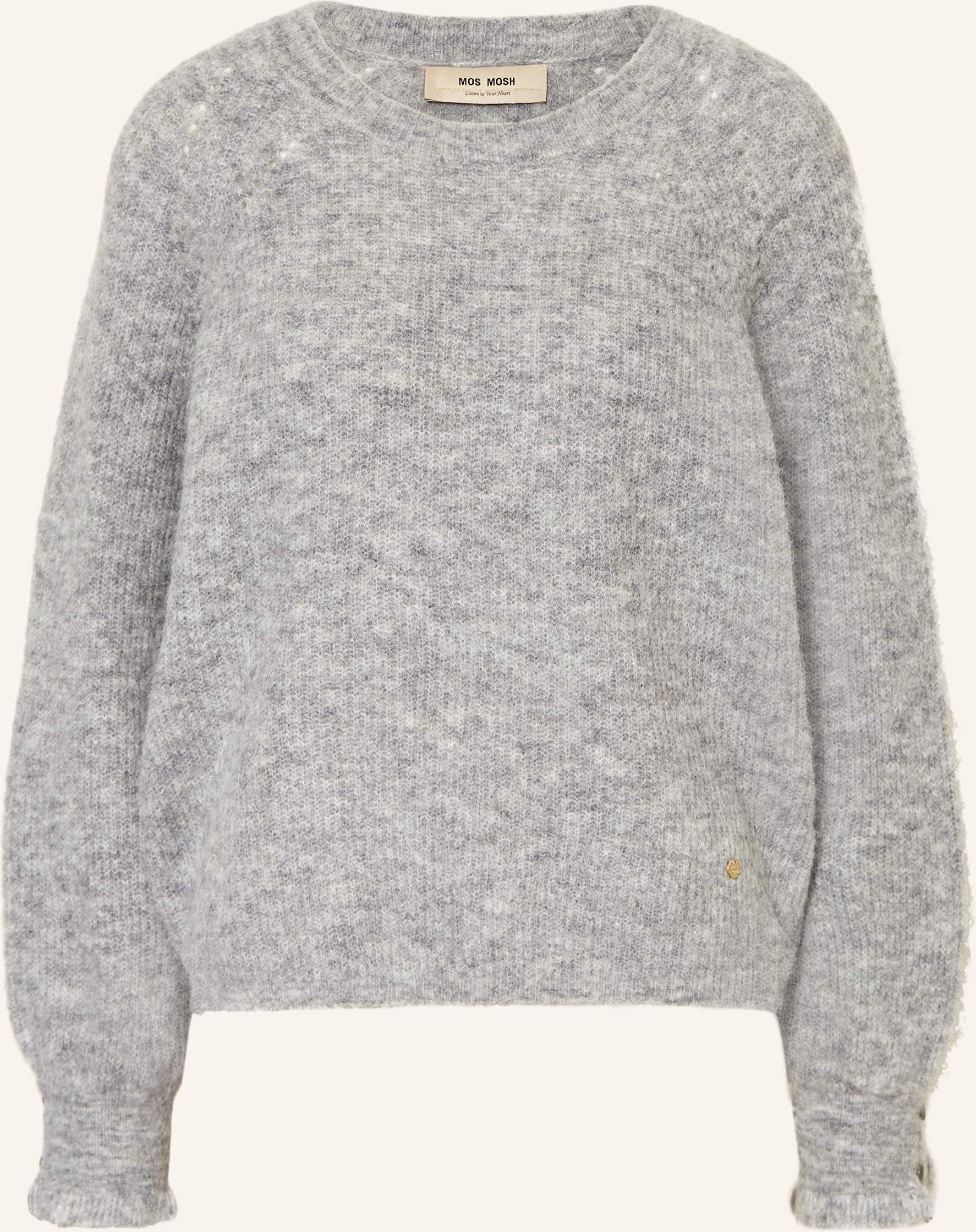 Mos Mosh Pullover Mit Alpaka grau