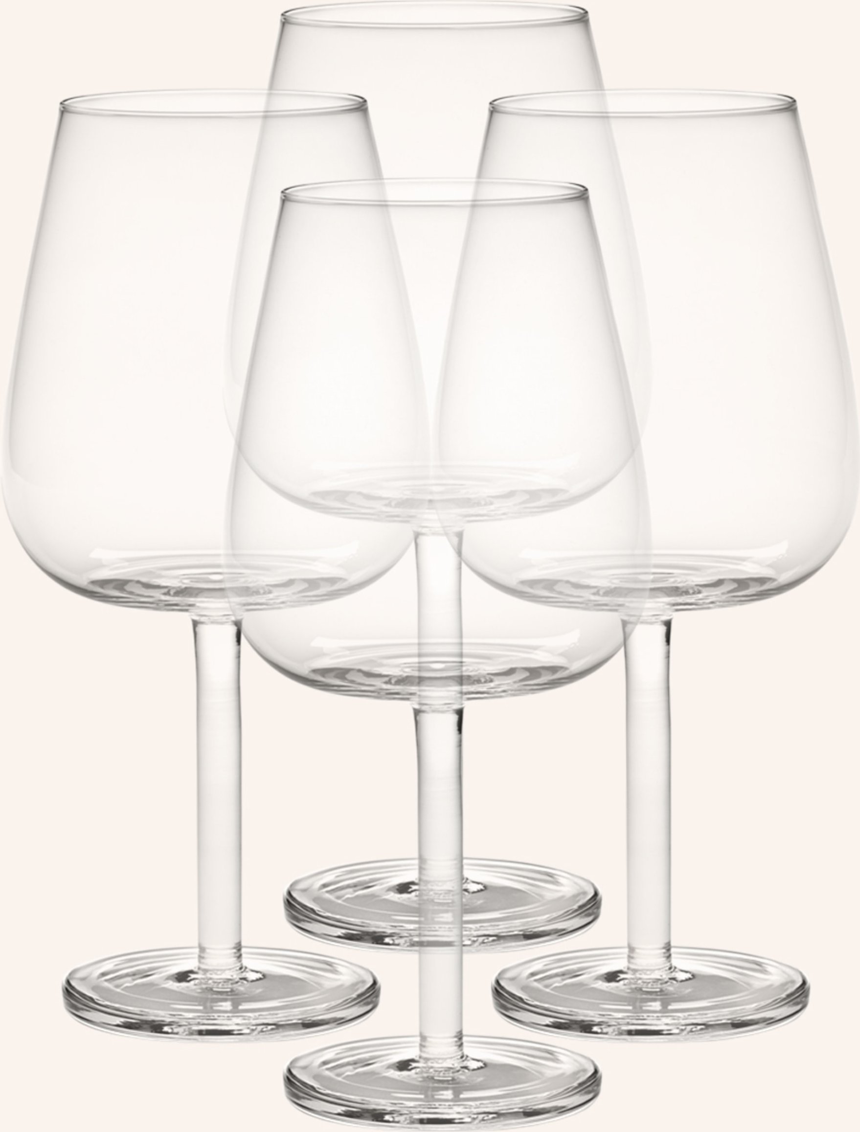 Serax 4er-Set Weingläser Base transparent