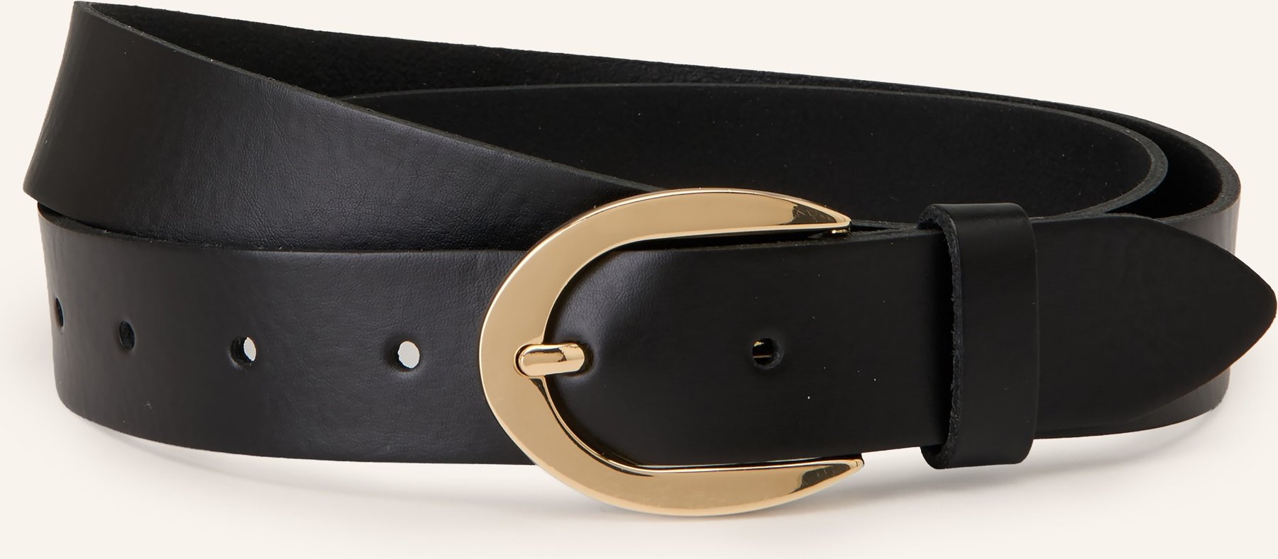 Vanzetti Ledergürtel schwarz