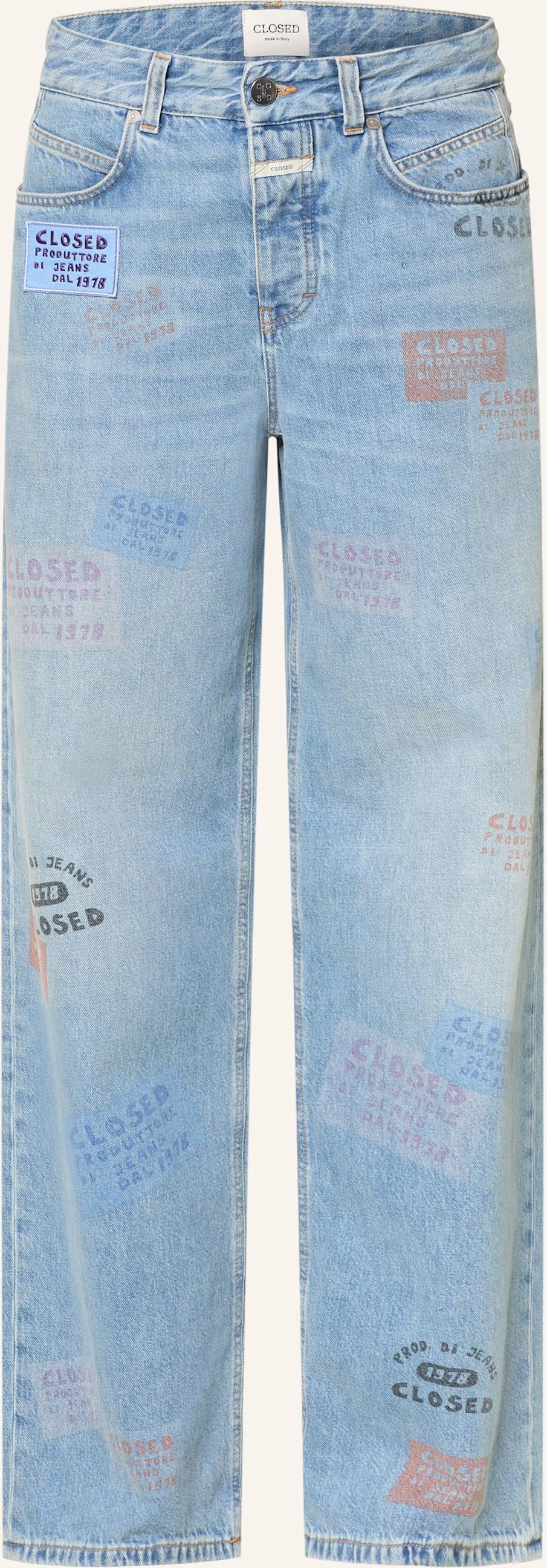 Closed Wide Leg Jeans Nikka blau