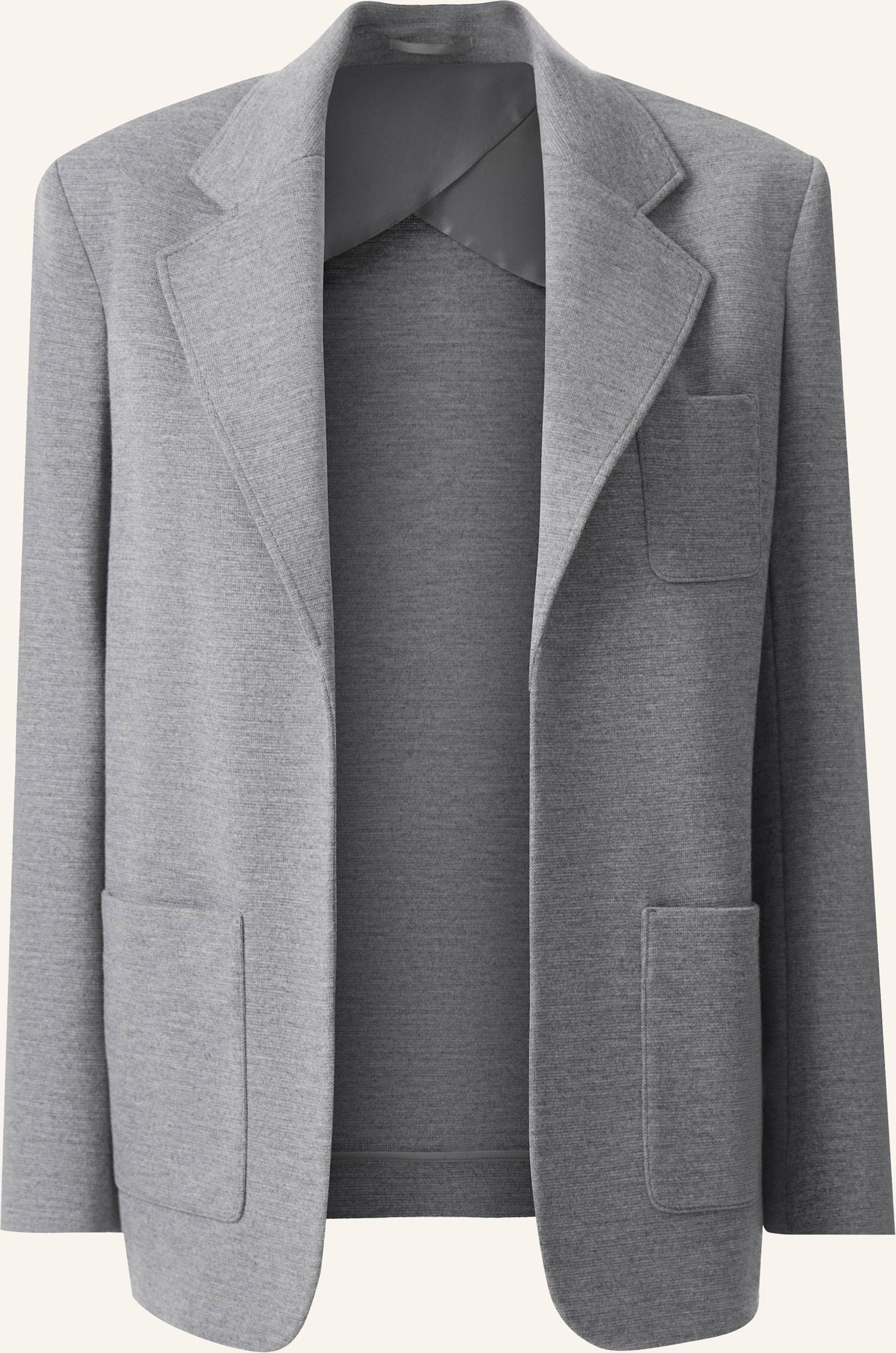 Pinxit Strick-Blazer grau