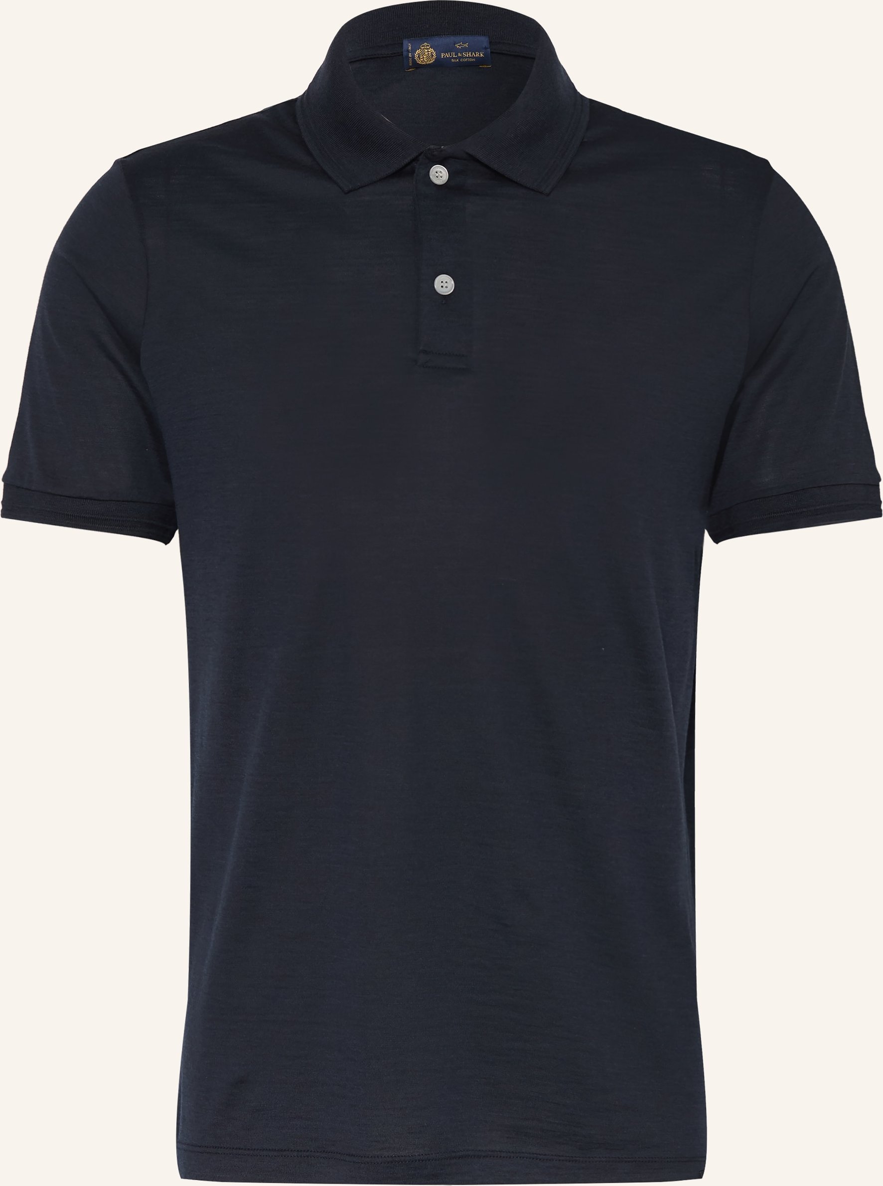 Paul & Shark Poloshirt Mit Seide blau