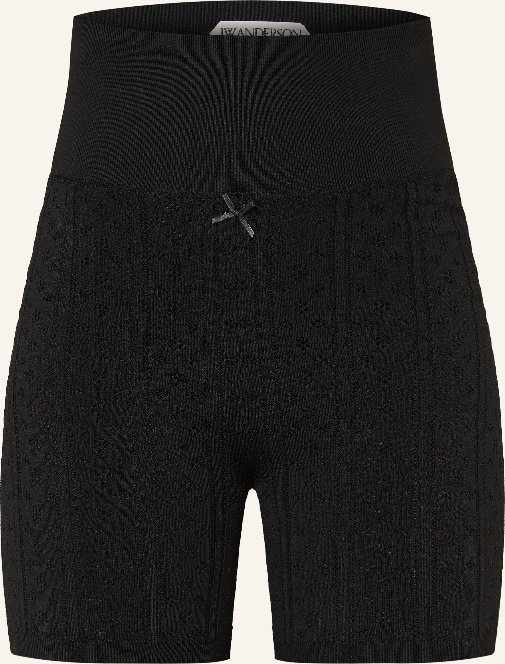 Jw Anderson Strickshorts schwarz