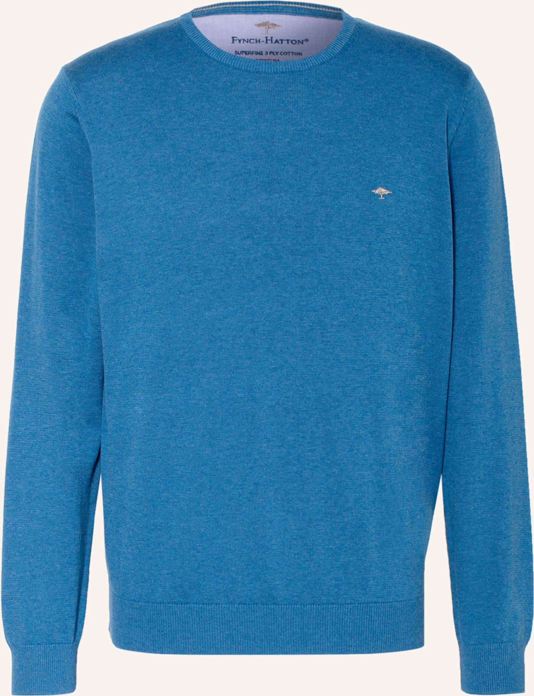 Fynch-Hatton Pullover blau