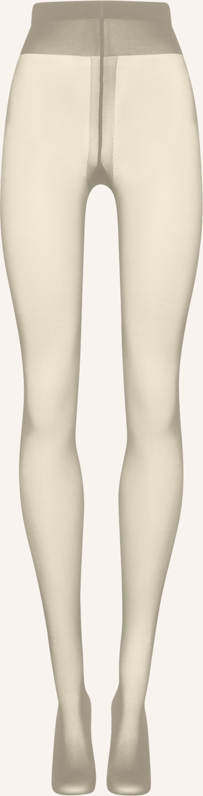 Wolford Strumpfhose Individual 10 Back Seam Tights weiss