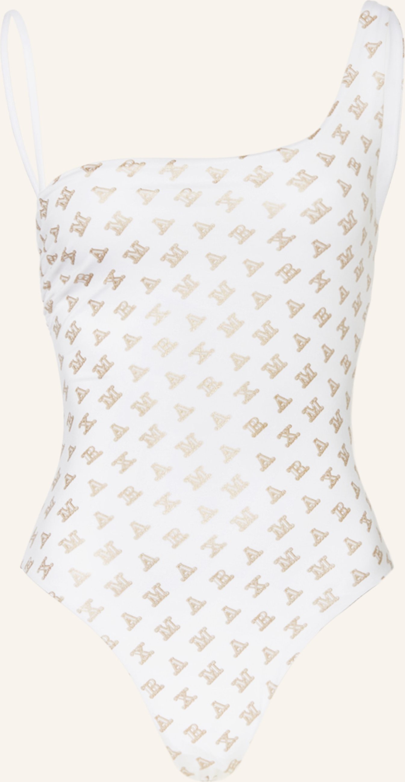 Max Mara Beachwear Badeanzug Carola weiss