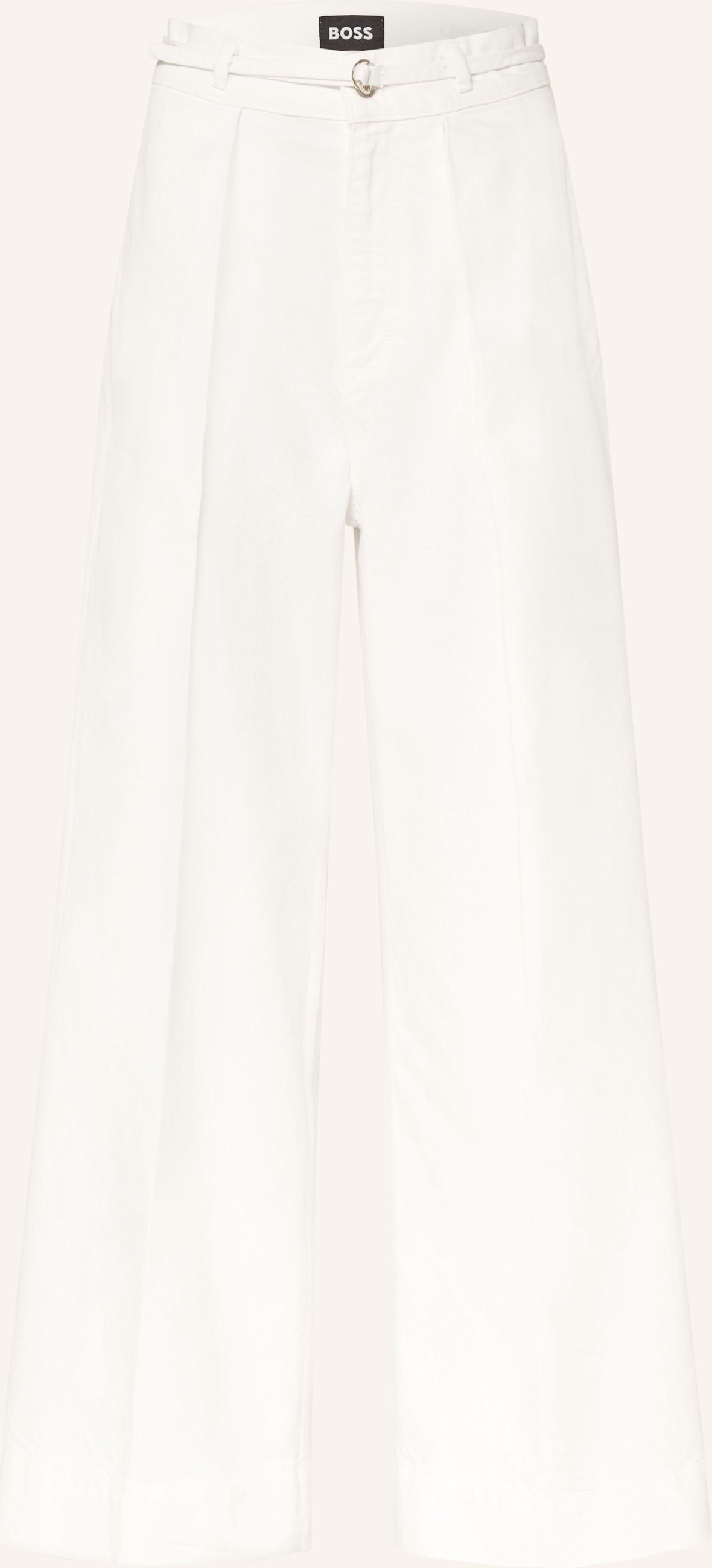 Boss Wide Leg Jeans Central 5.0 weiss