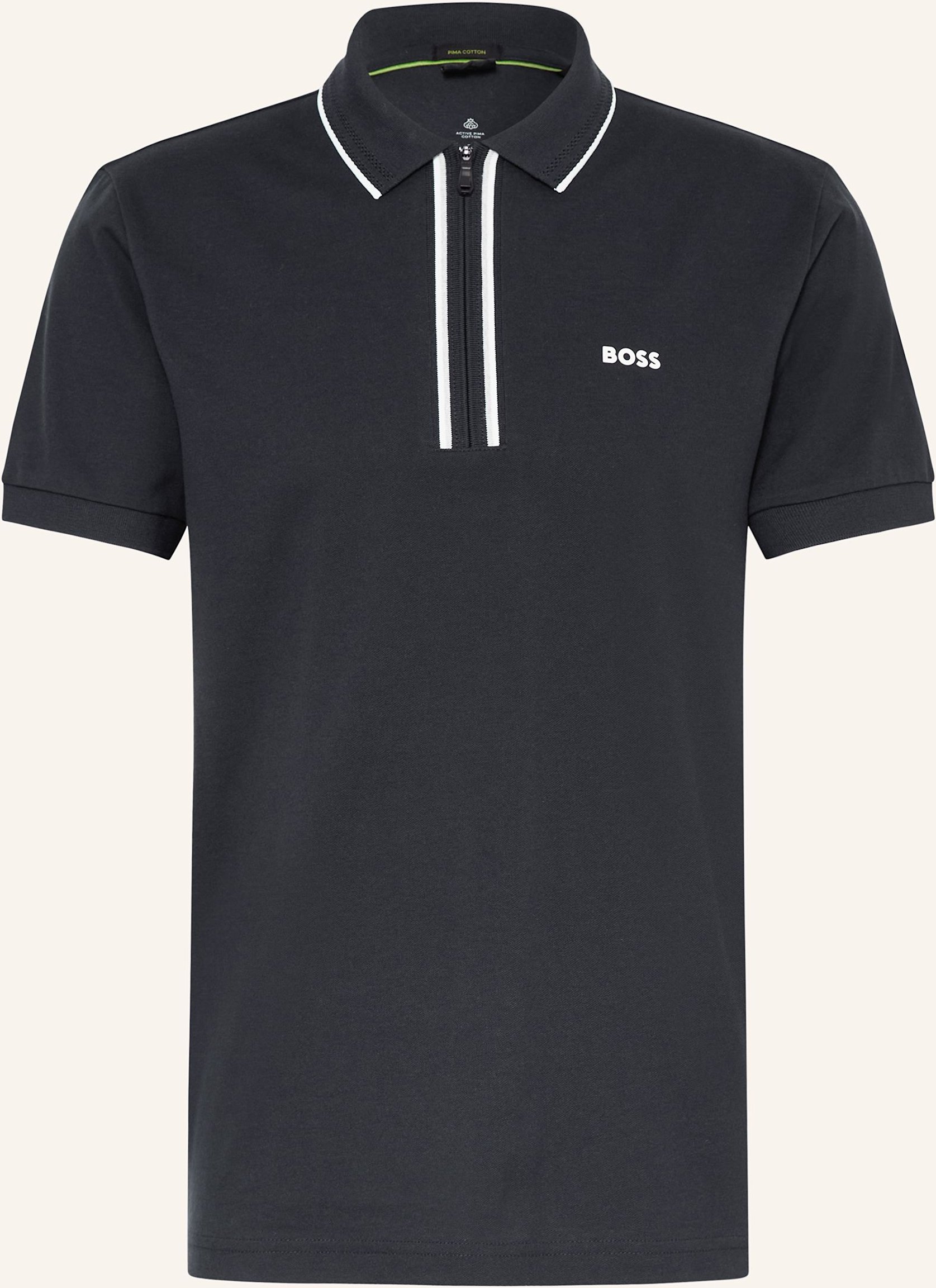 Thumbnail - Boss Funktions-Poloshirt Philix Goc blau