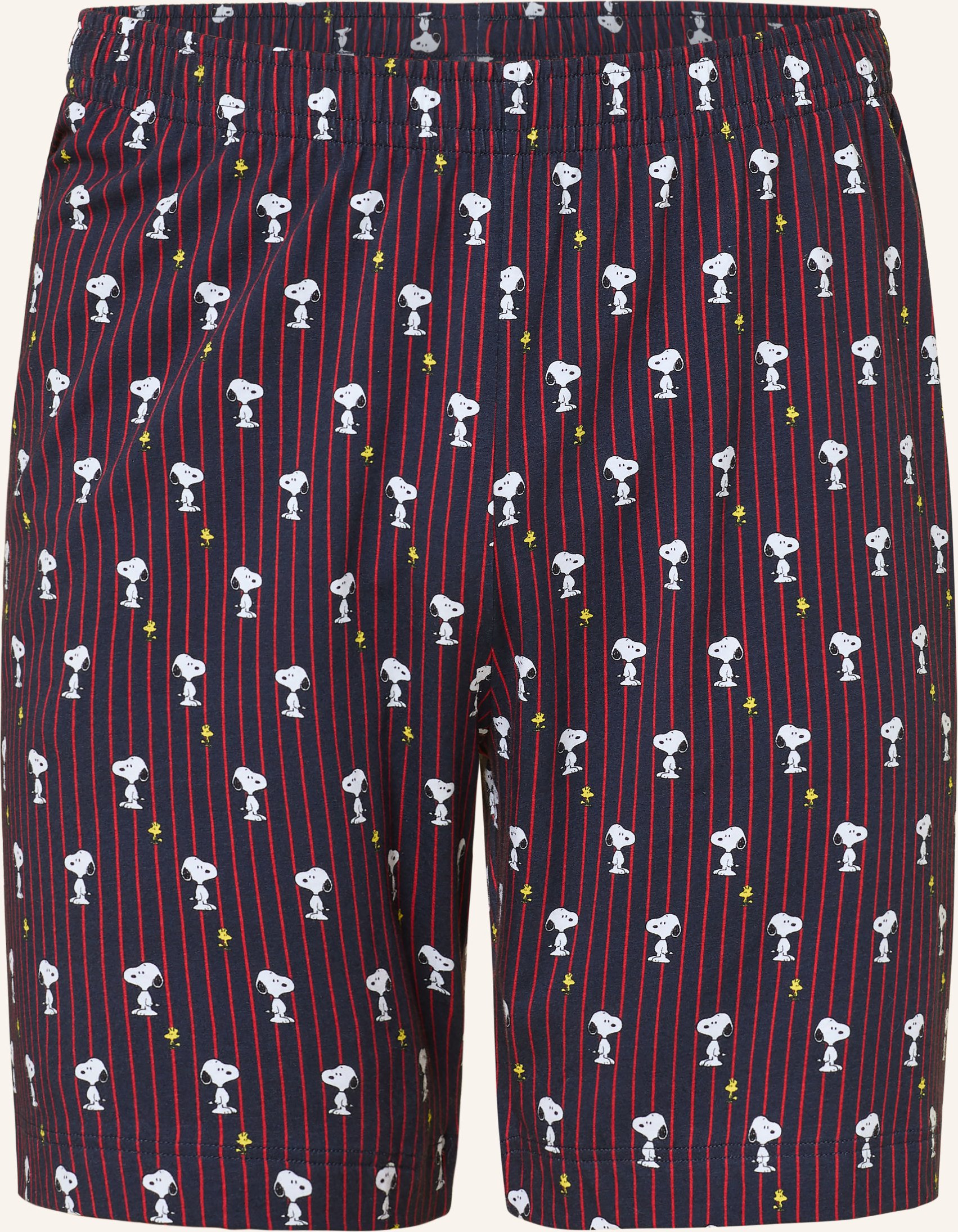 Mey Schlafshorts Serie Mey X Peanuts blau