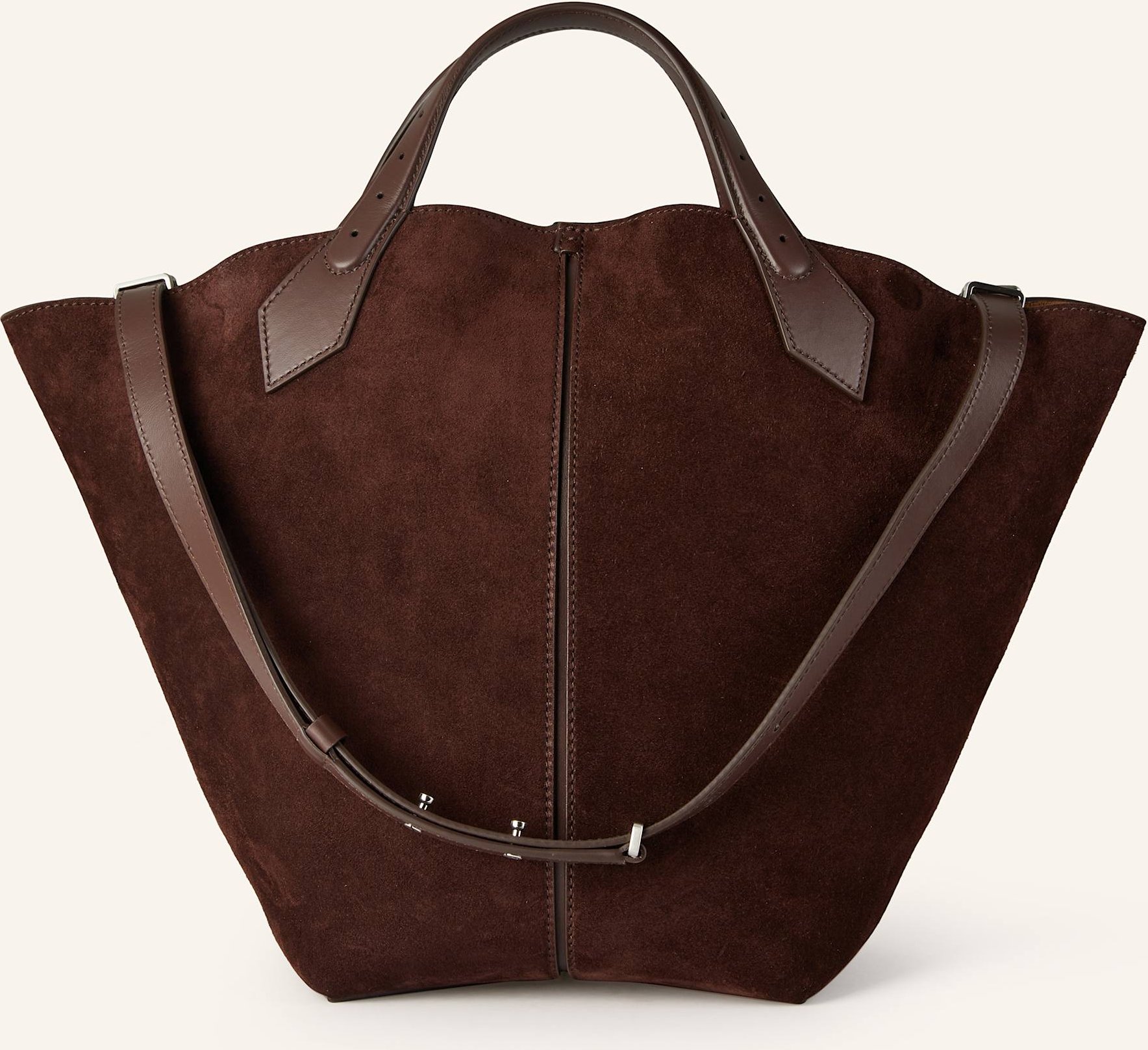 Thumbnail - Proenza Schouler Shopper Large Mit Pouch braun