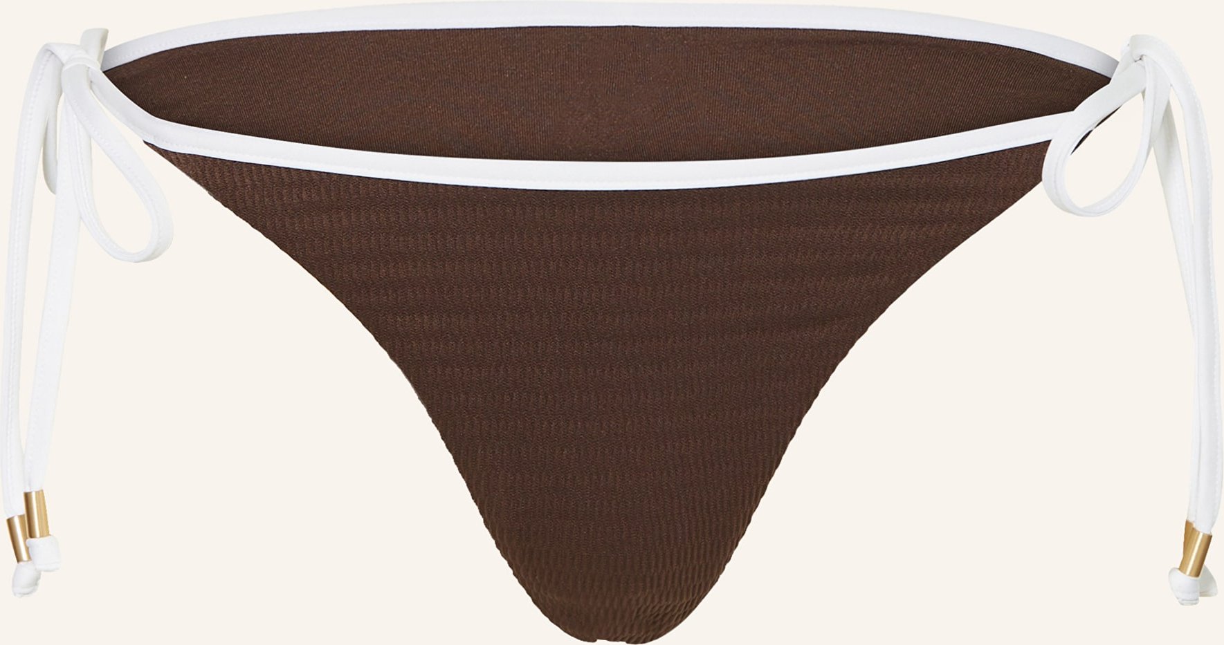 Seafolly Triangel-Bikini-Hose Beach Bound braun
