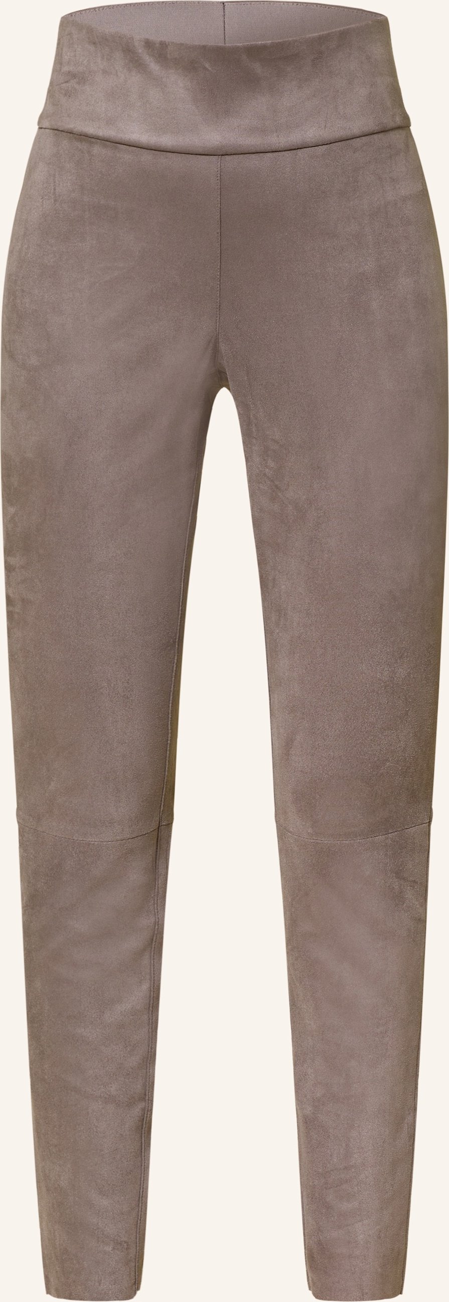 Juvia Leggings Elena In Lederoptik grau