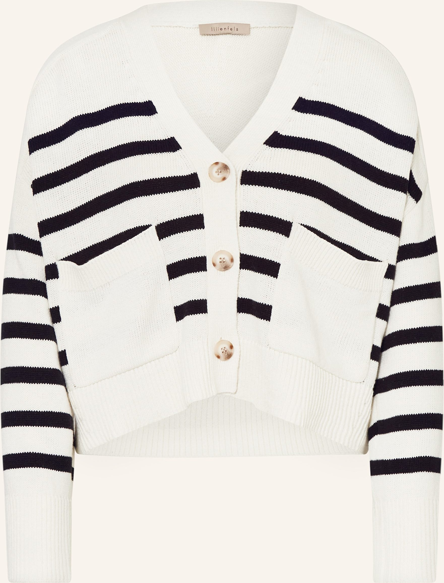 Lilienfels Strickjacke weiss