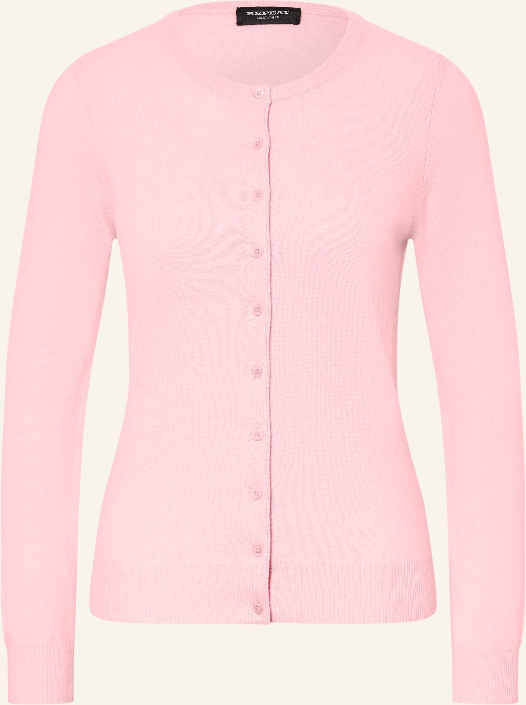 Repeat Strickjacke Aus Cashmere rosa