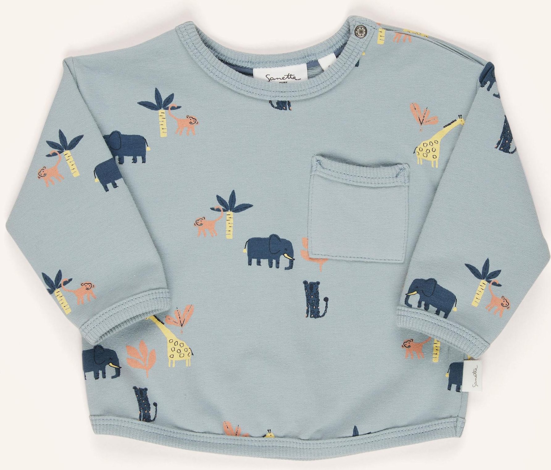 Sanetta Pure Sweatshirt blau