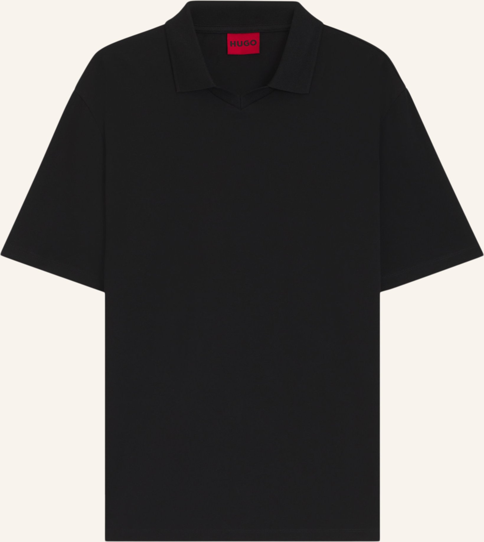 Hugo Poloshirt Dimersve Relaxed Fit schwarz