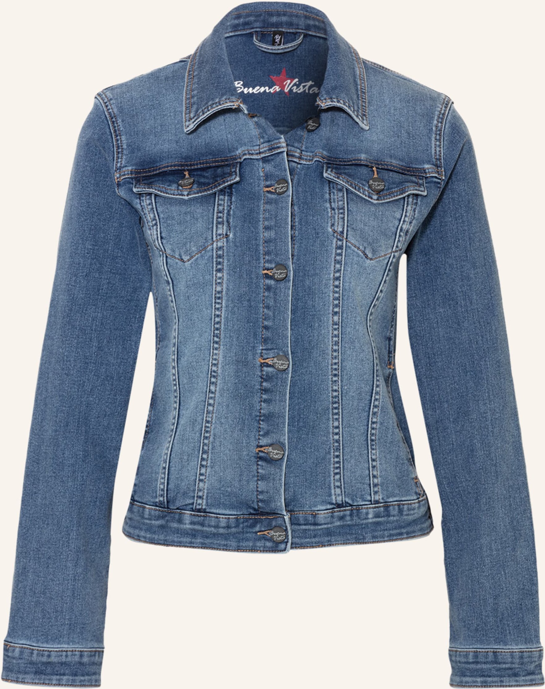 Buena Vista Jeansjacke Portofino blau