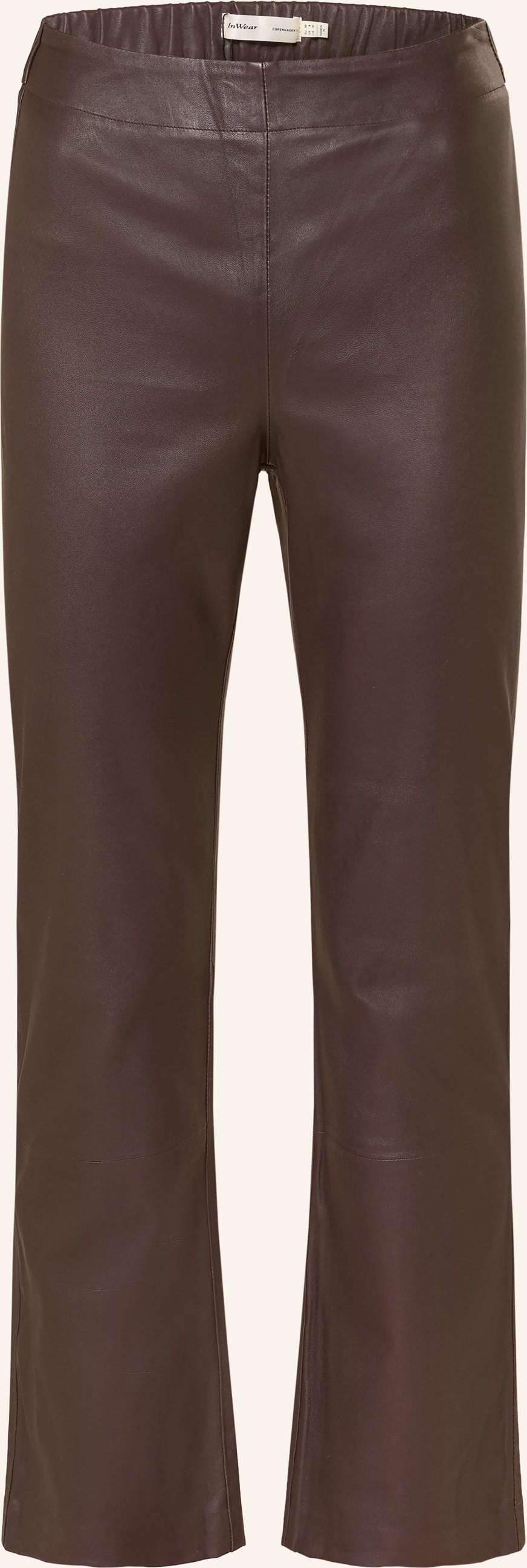 Inwear 7/8-Hose Cedar Aus Leder braun
