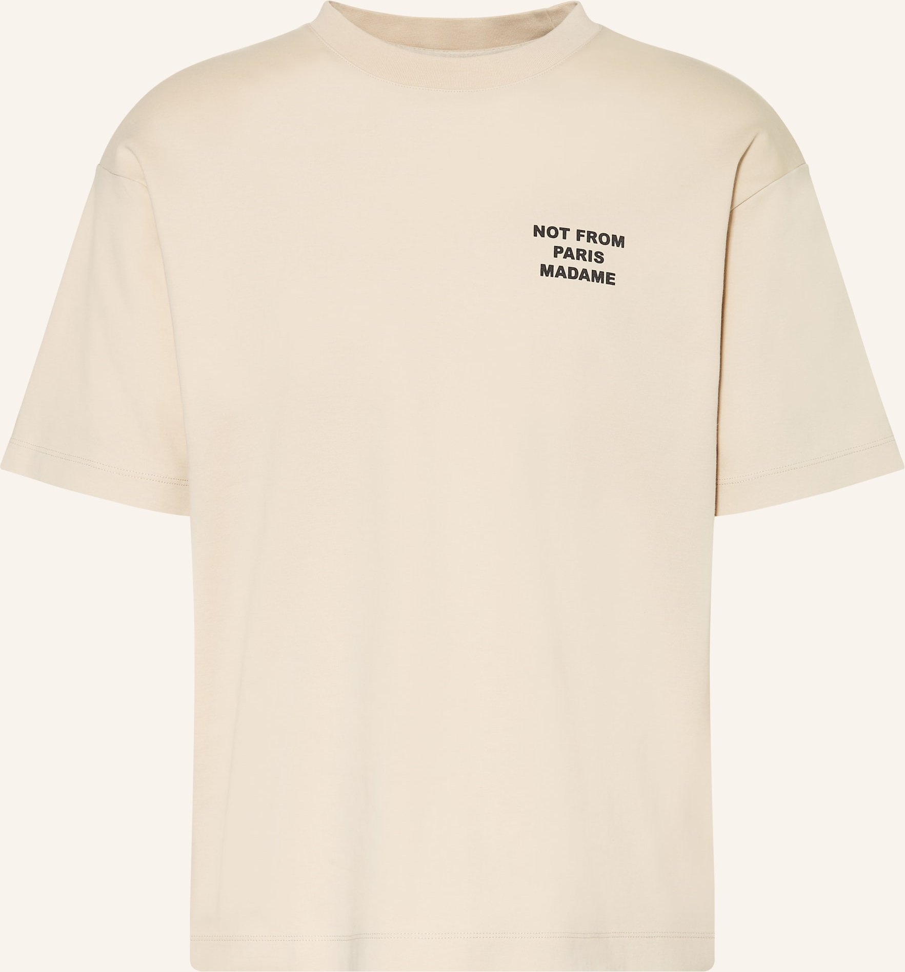 Drôle De Monsieur T-Shirt beige