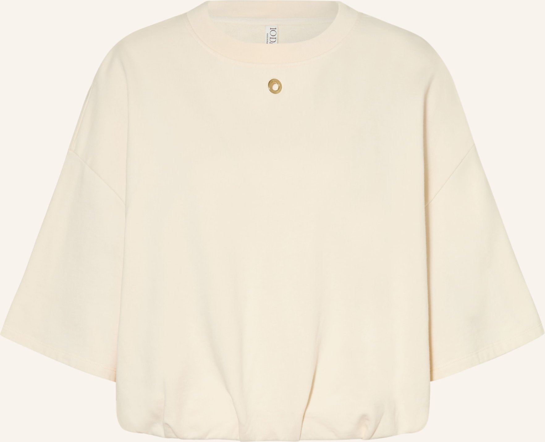 10days Oversized-Sweatshirt Mit 3/4-Arm gelb