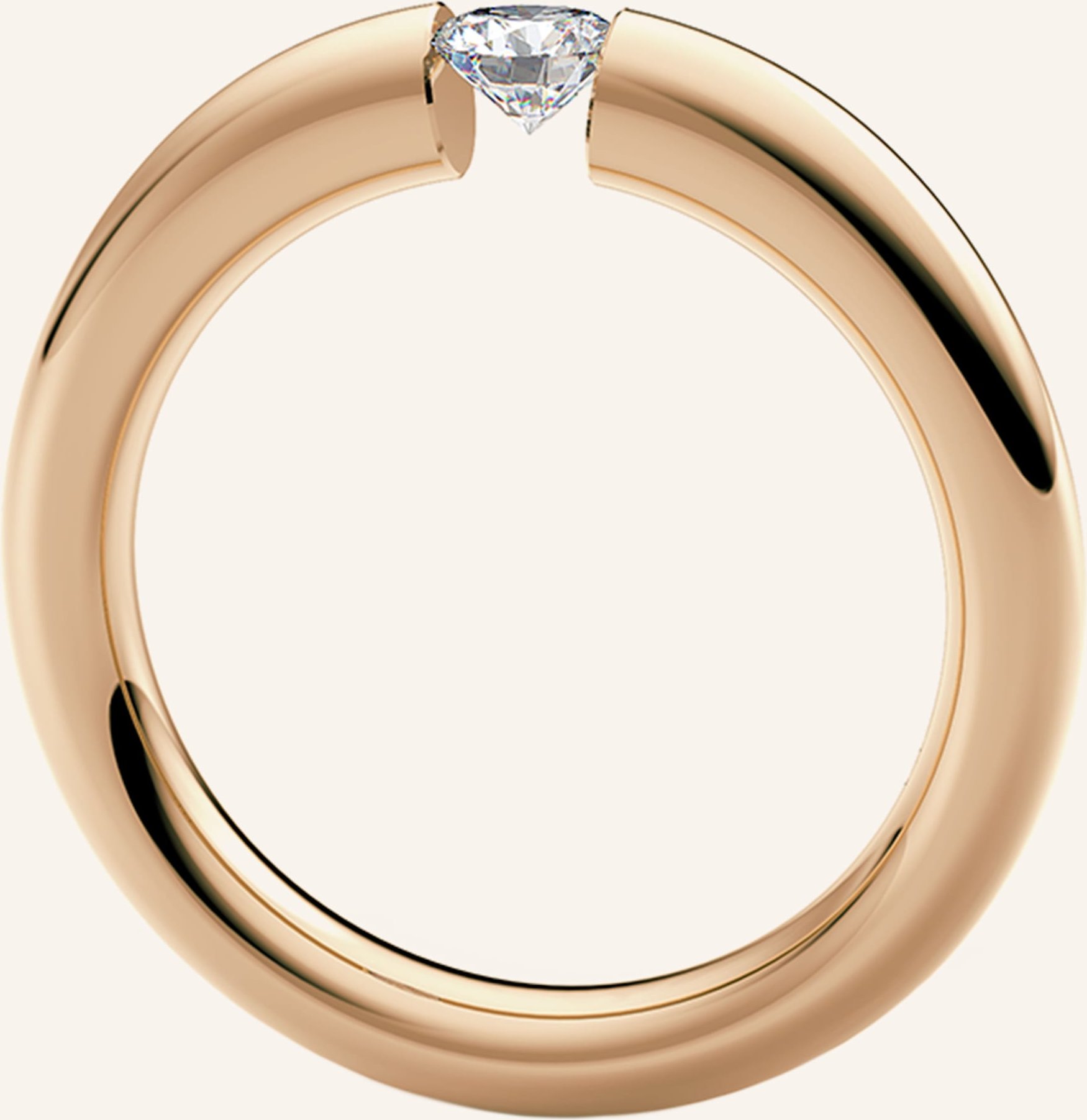 Niessing Ring Spannring® Verlauf rosegold