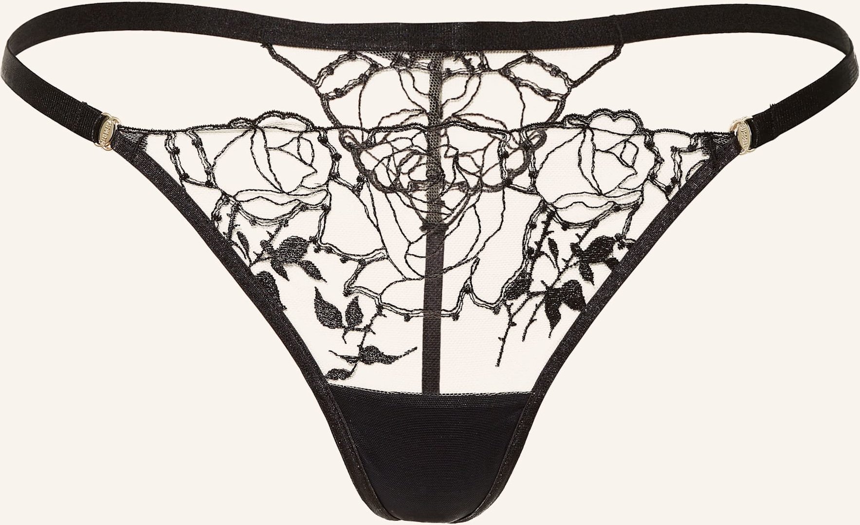 Bluebella String Rosalie schwarz