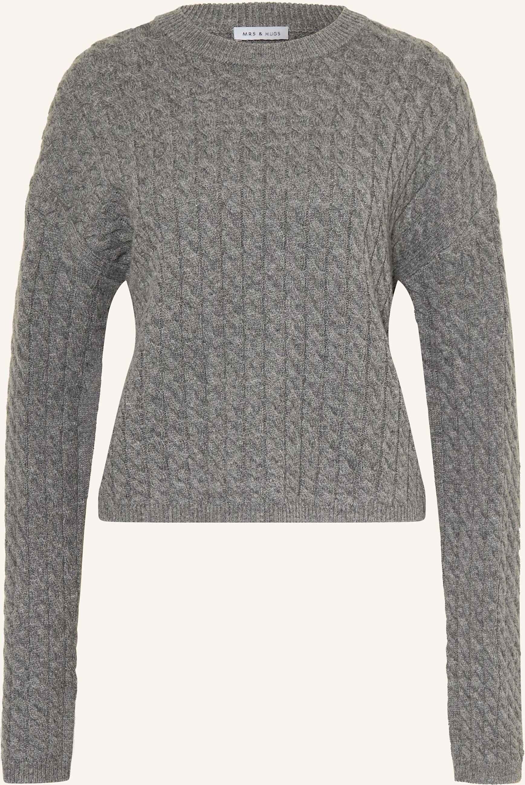 Mrs & Hugs Pullover grau