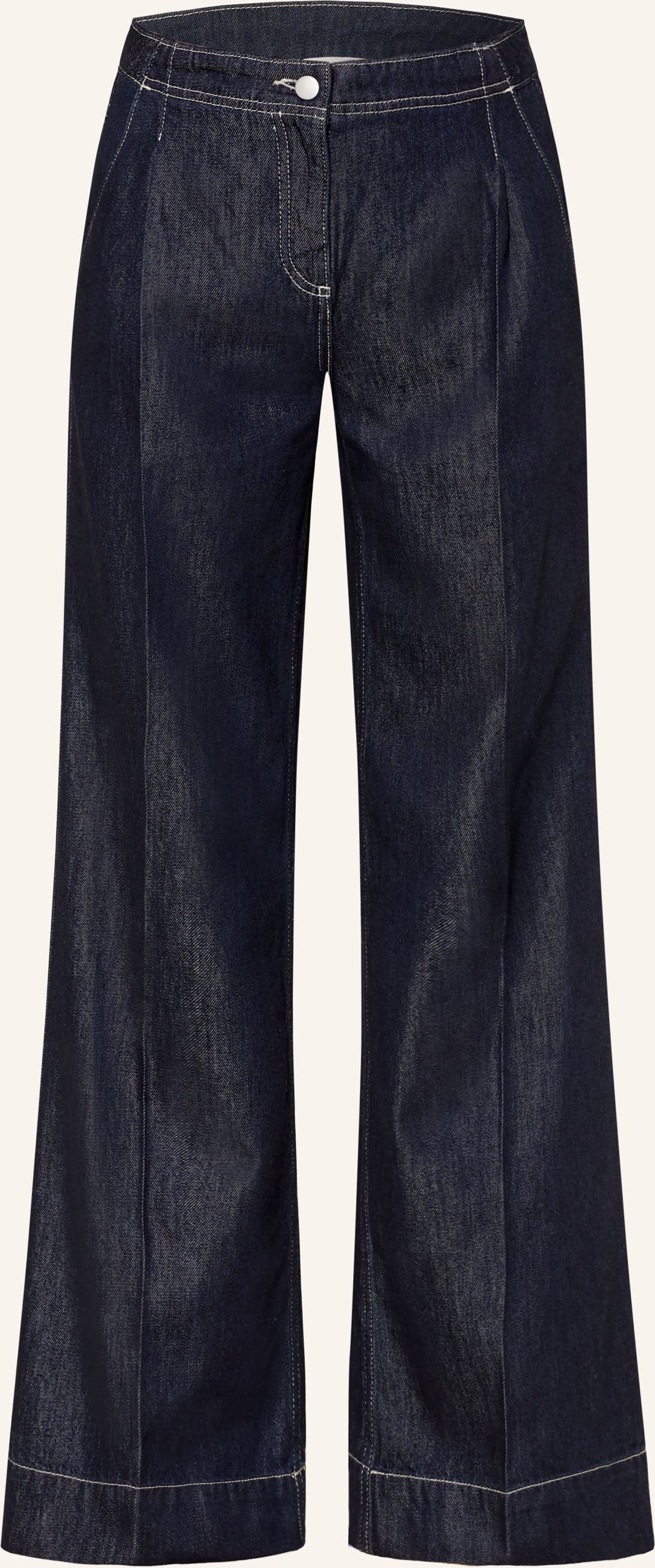 More Wide Leg Jeans blau