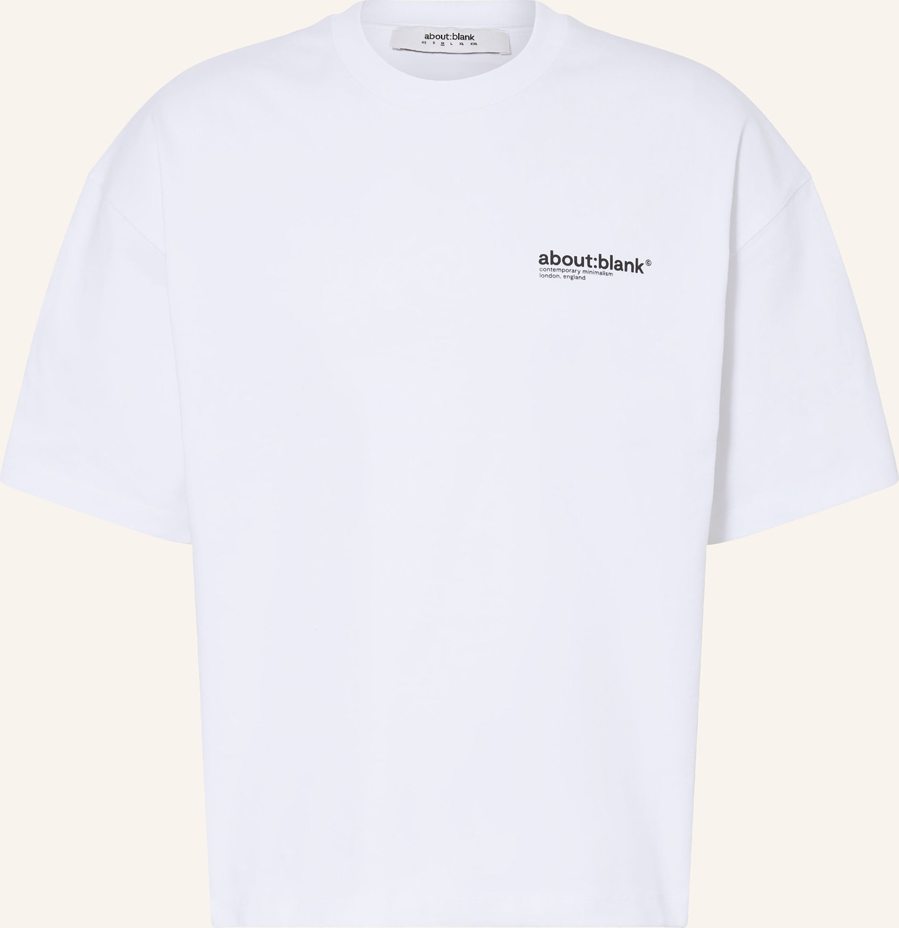 About:Blank T-Shirt weiss