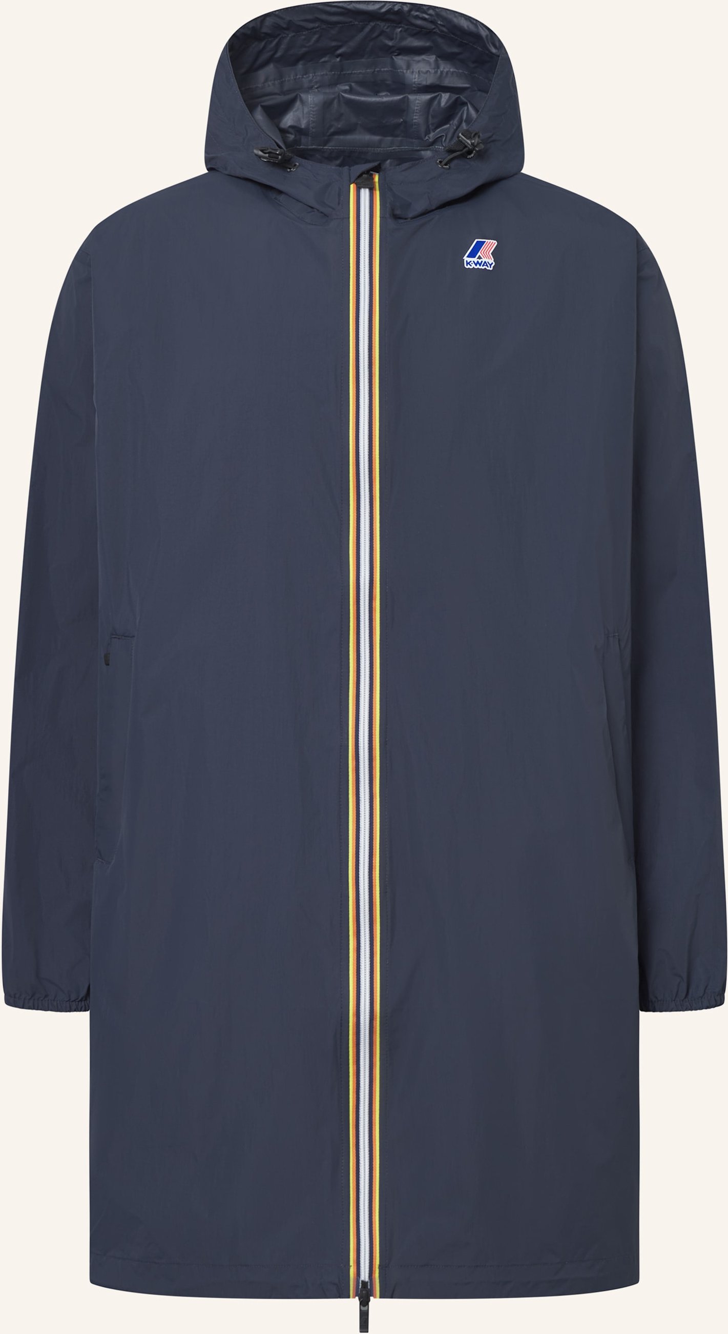 K-Way Regenmantel Le Vrai 4.0 Eiffel East blau