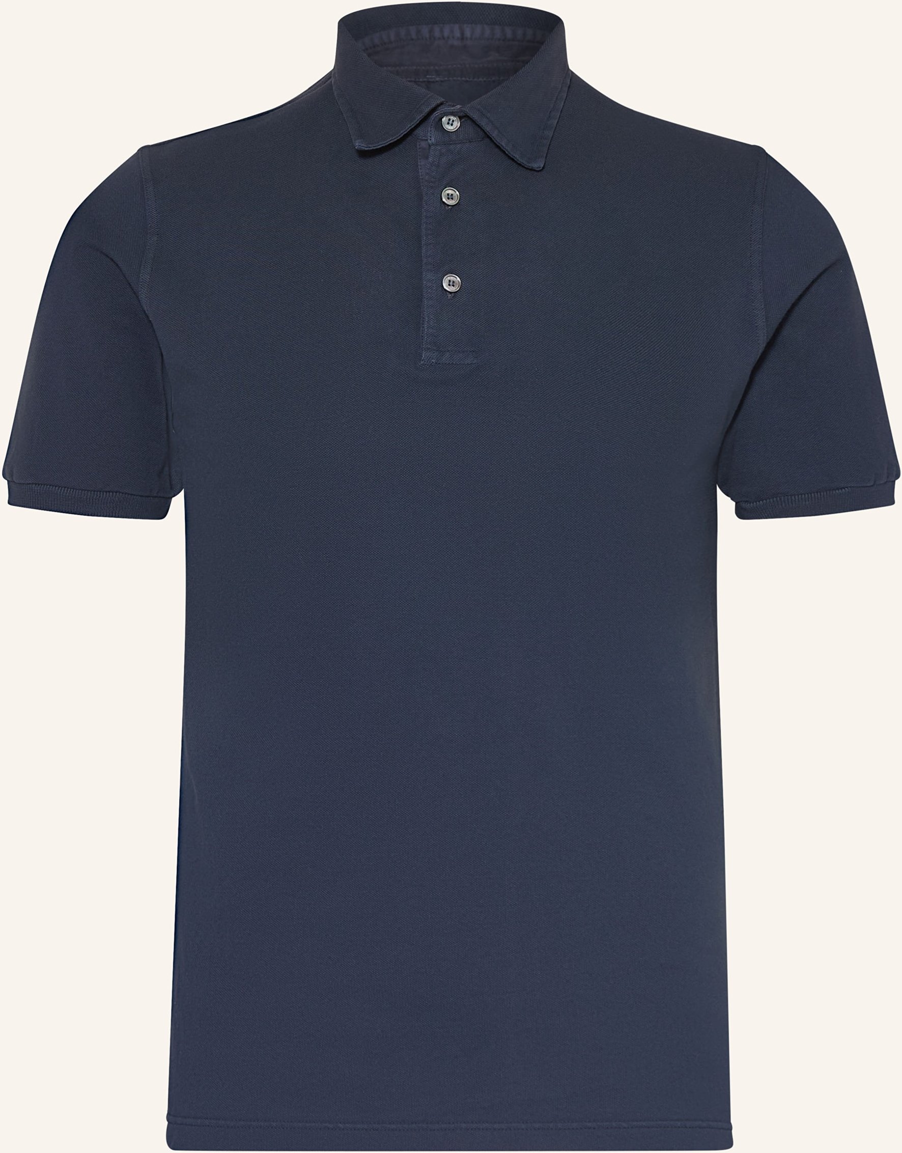 Fedeli Piqué-Poloshirt North blau