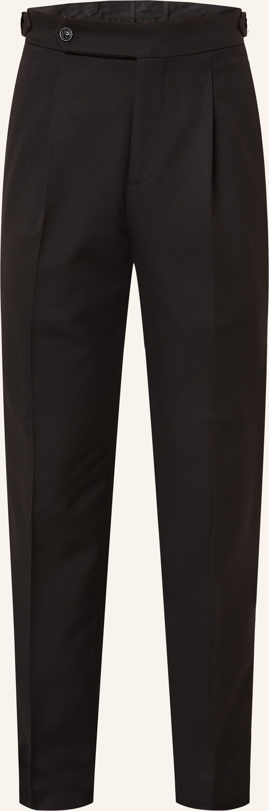 Brunello Cucinelli Smoking-Hose Regular Fit Mit Seide schwarz