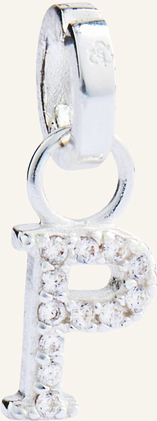 Pompidou Anhänger P By Glambou silber