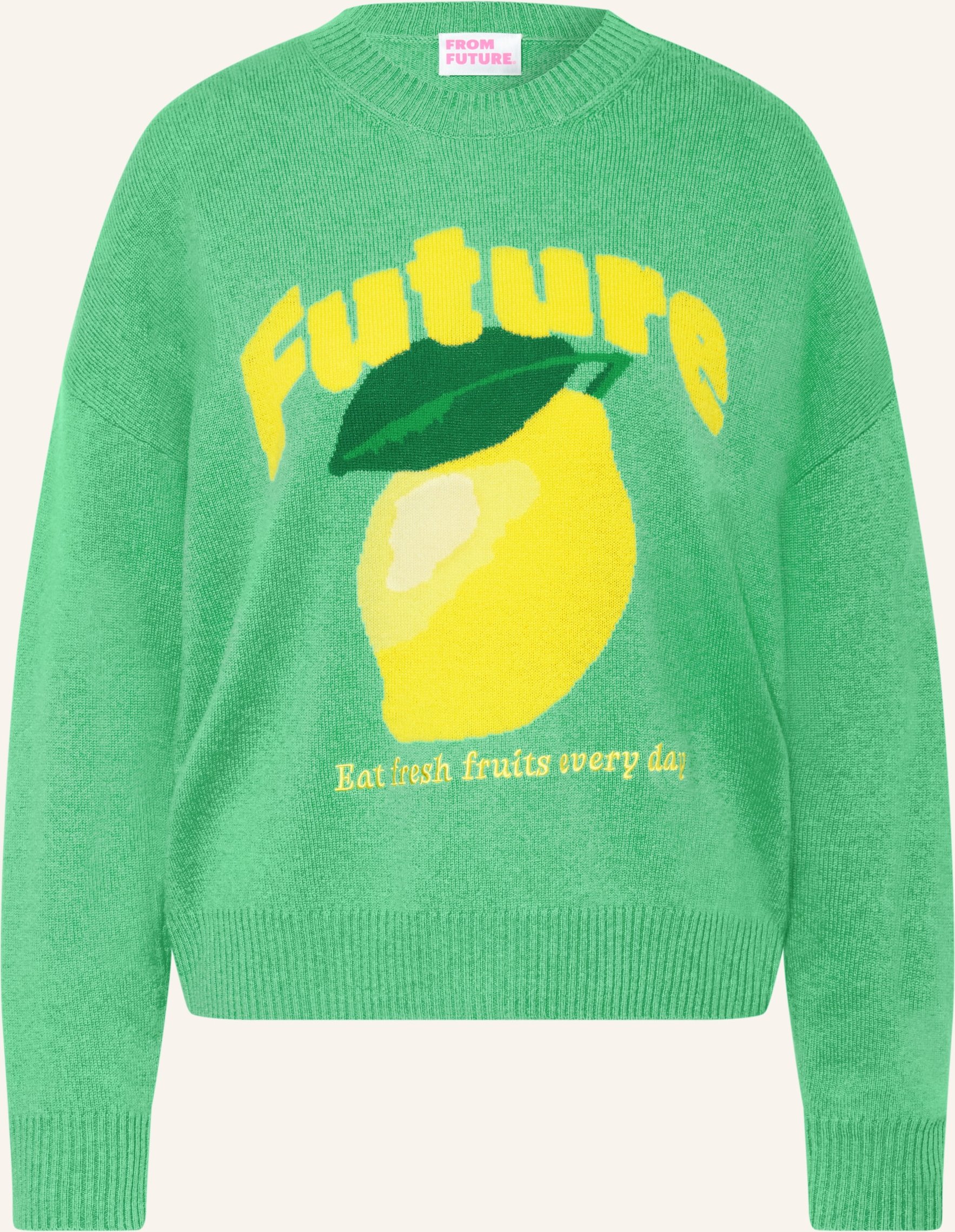 From Future Cashmere-Pullover gelb