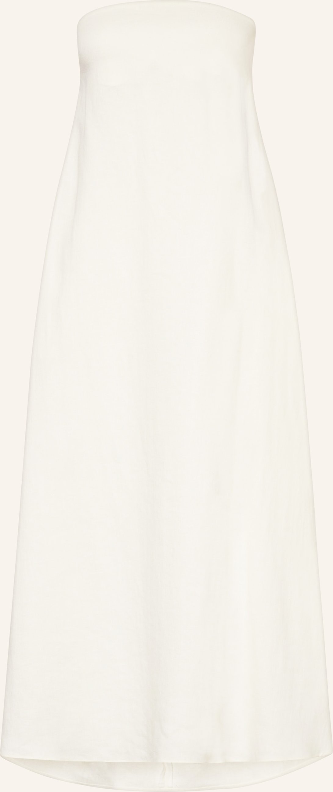 By Aylin Koenig Off-Shoulder-Kleid Lale Mit Leinen weiss