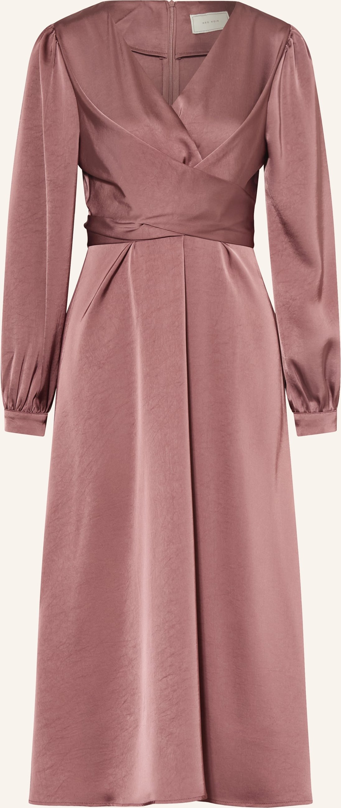 Neo Noir Satinkleid Rimini rosa
