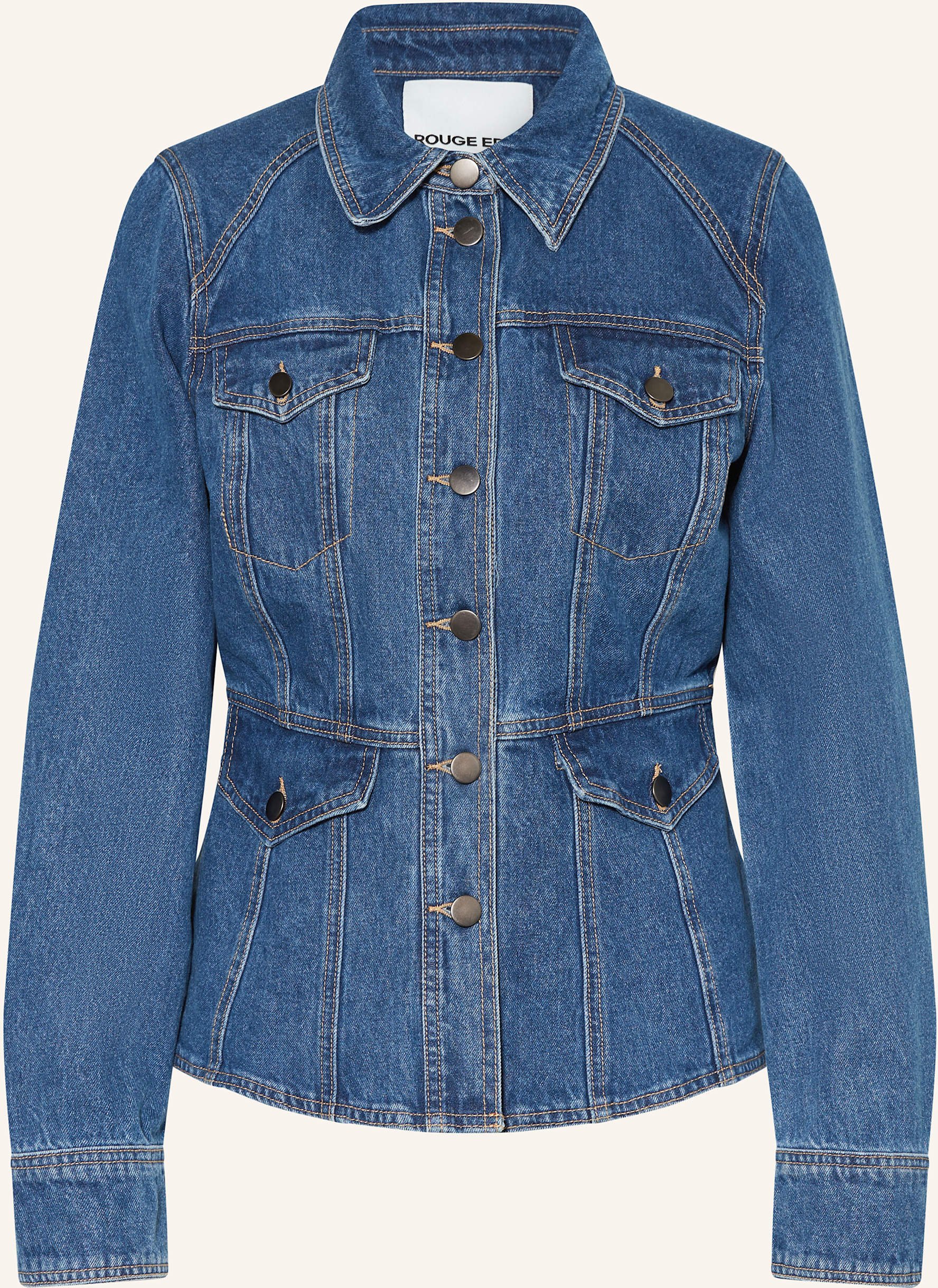 Thumbnail - Rouge Vila Jeansjacke blau