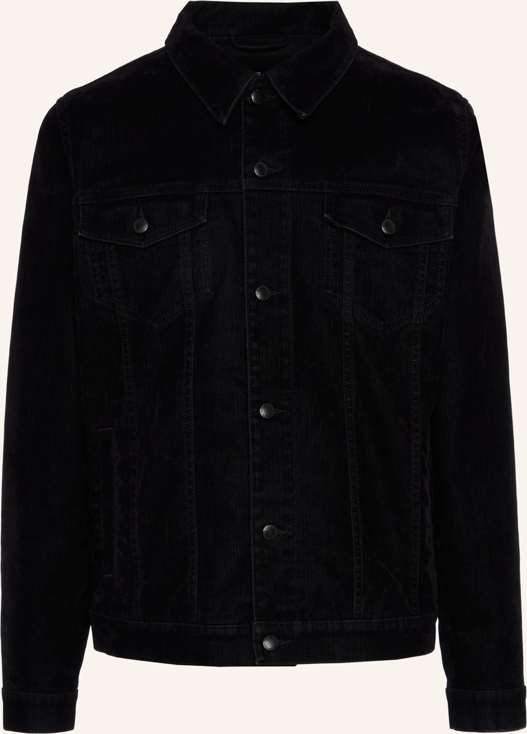 7 For All Mankind Perfect Jacket Jeansjacke schwarz