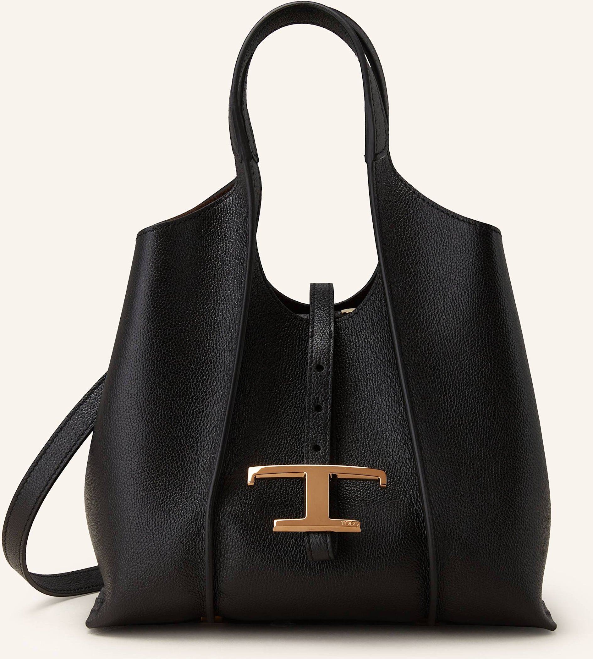 Tod's Handtasche Timeless Mini Mit Pouch schwarz