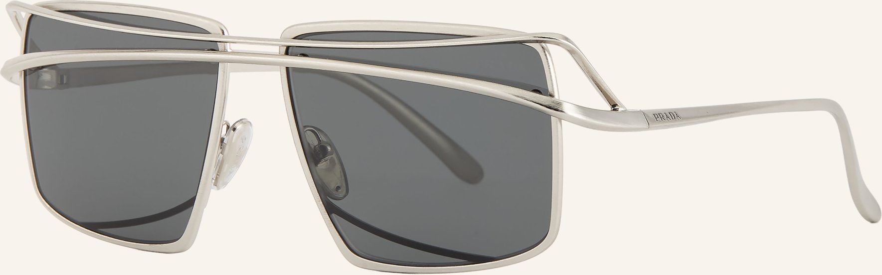 Prada Sonnenbrille prc55s silber