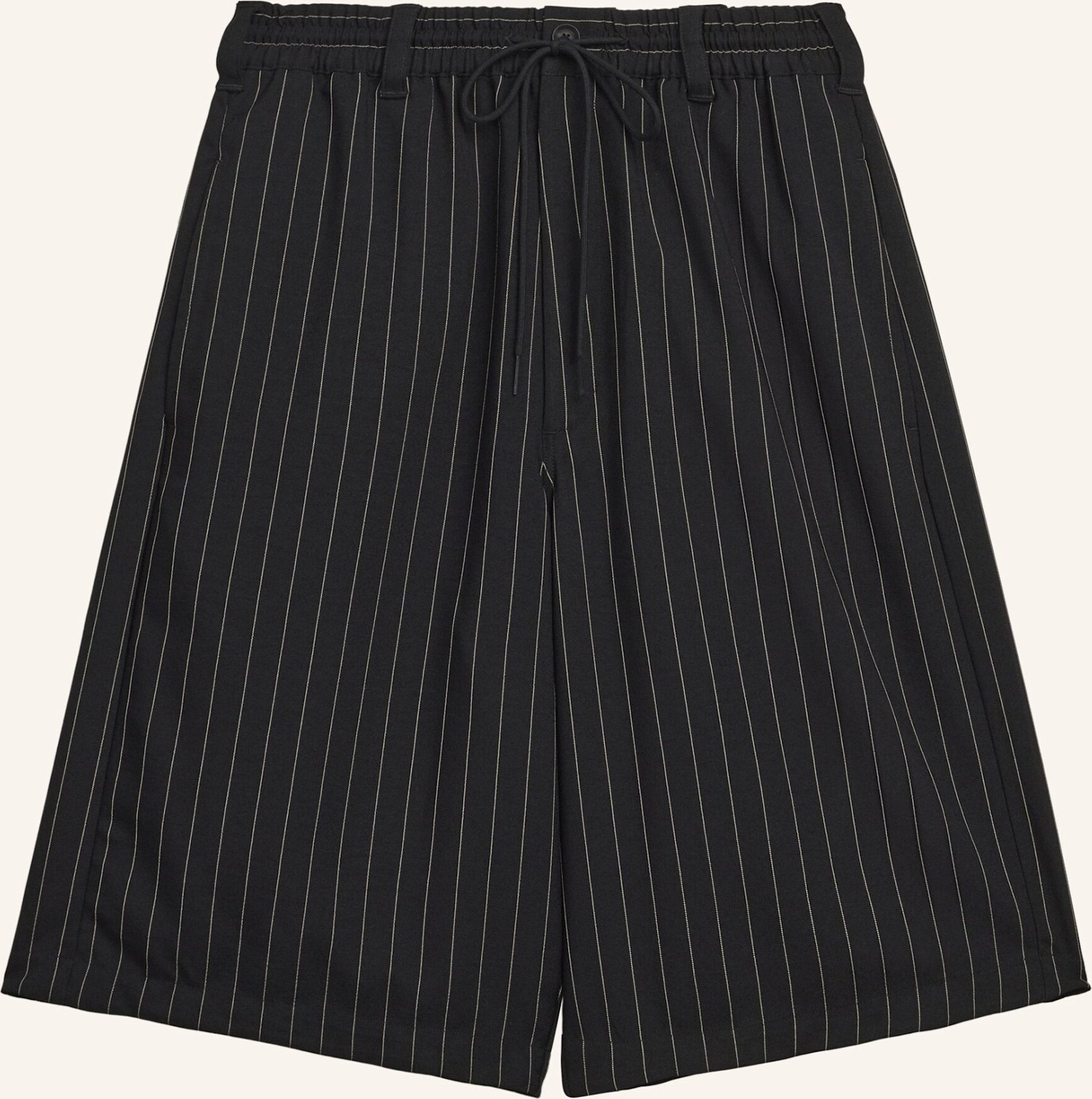Y-3 Y-3 Sport Uniform Shorts Mit Nadelstreifen schwarz